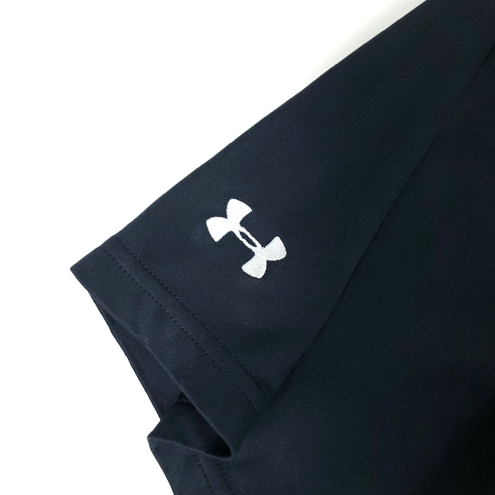 Under Armour Under Armour Polo Shirt L Black Embroidered Short Sleeve Men’s Polo Size US L / EU 52-54 / 3 - 6 Thumbnail