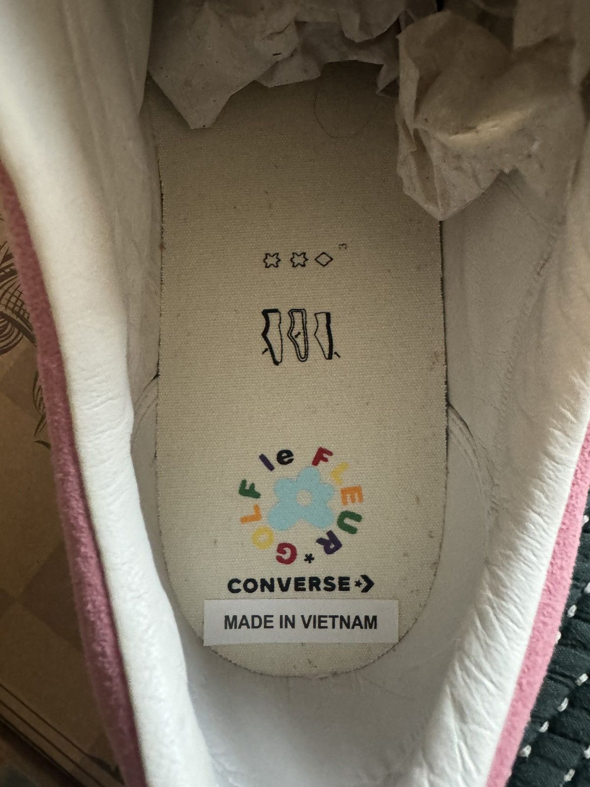 Converse × Golf le Fleur Golf Le Fleur Converse One Star Ox Pink and Orange Size US 10.5 / EU 43-44 - 10 Thumbnail