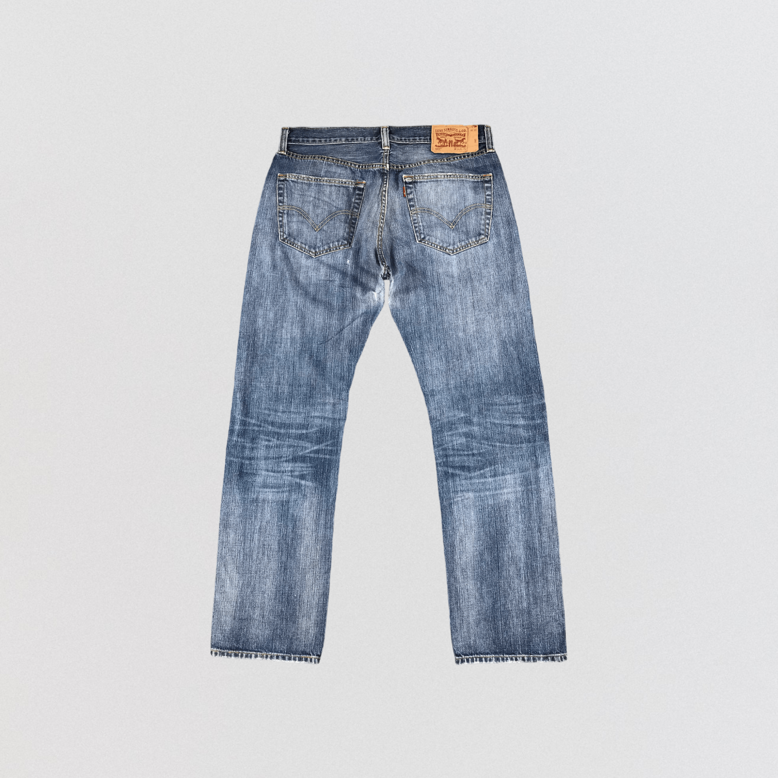Levi's Vintage Light Wash Levis 501 Jeans-JM952 Size US 34 / EU 50 - 2 Thumbnail
