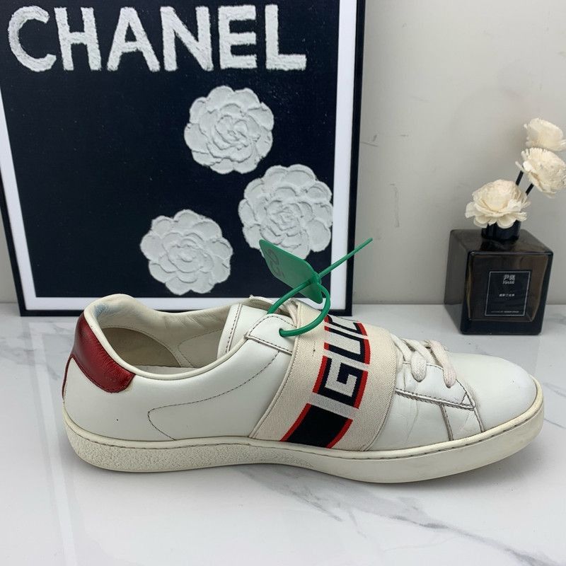 Gucci Gucci Ace Sport White Fashion Sneakers Size US 7.5 / EU 40-41 - 4 Thumbnail