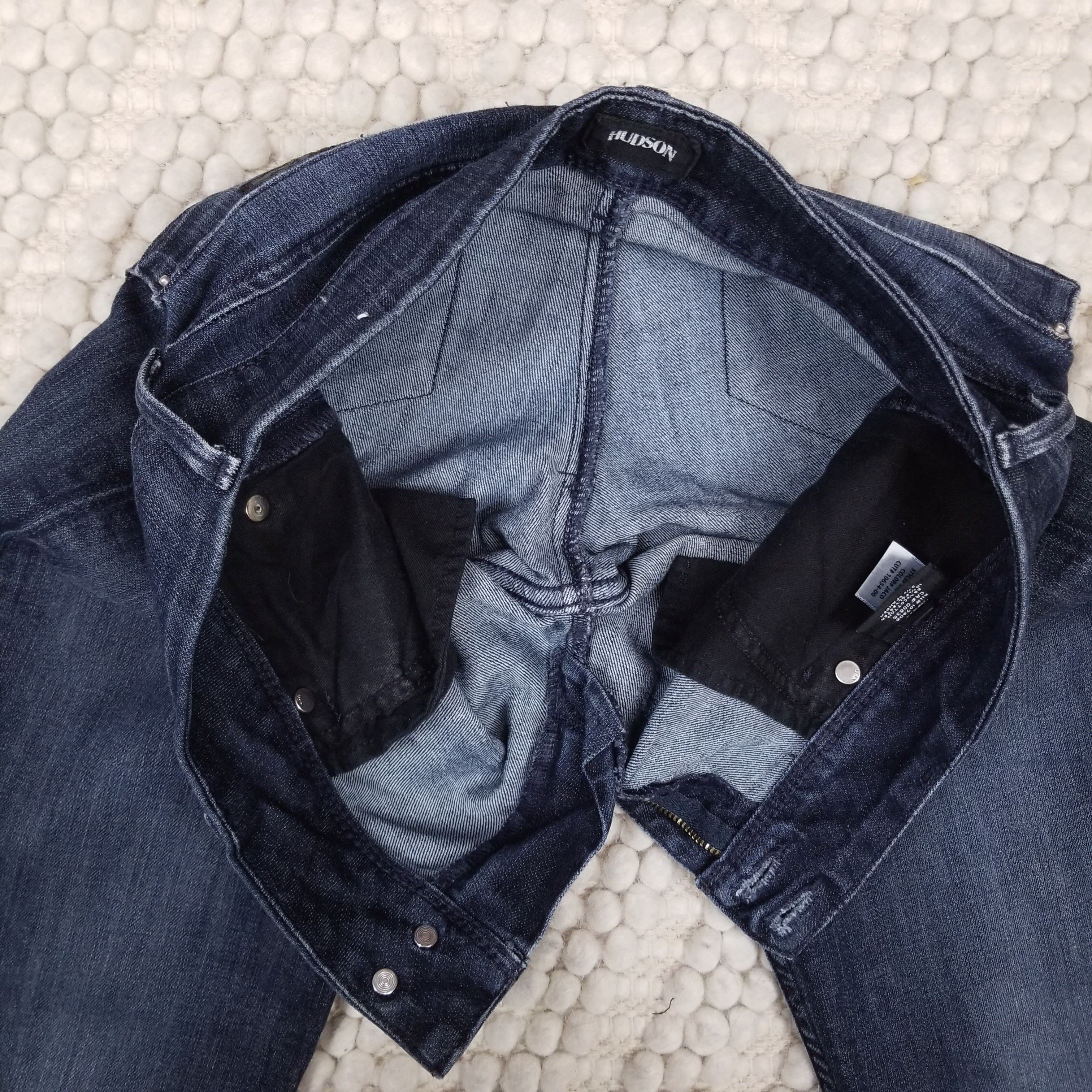 Hudson Collin Flap Skinny Jeans Size 27" / US 4 / IT 40 - 3 Thumbnail