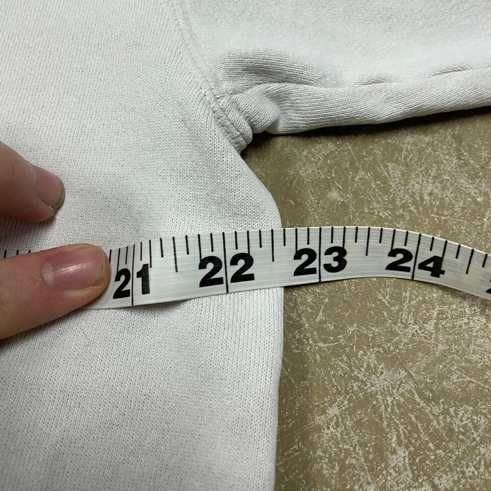 Hanes 90s USA Olympic white crewneck sweatshirt size large Size US L / EU 52-54 / 3 - 4 Thumbnail