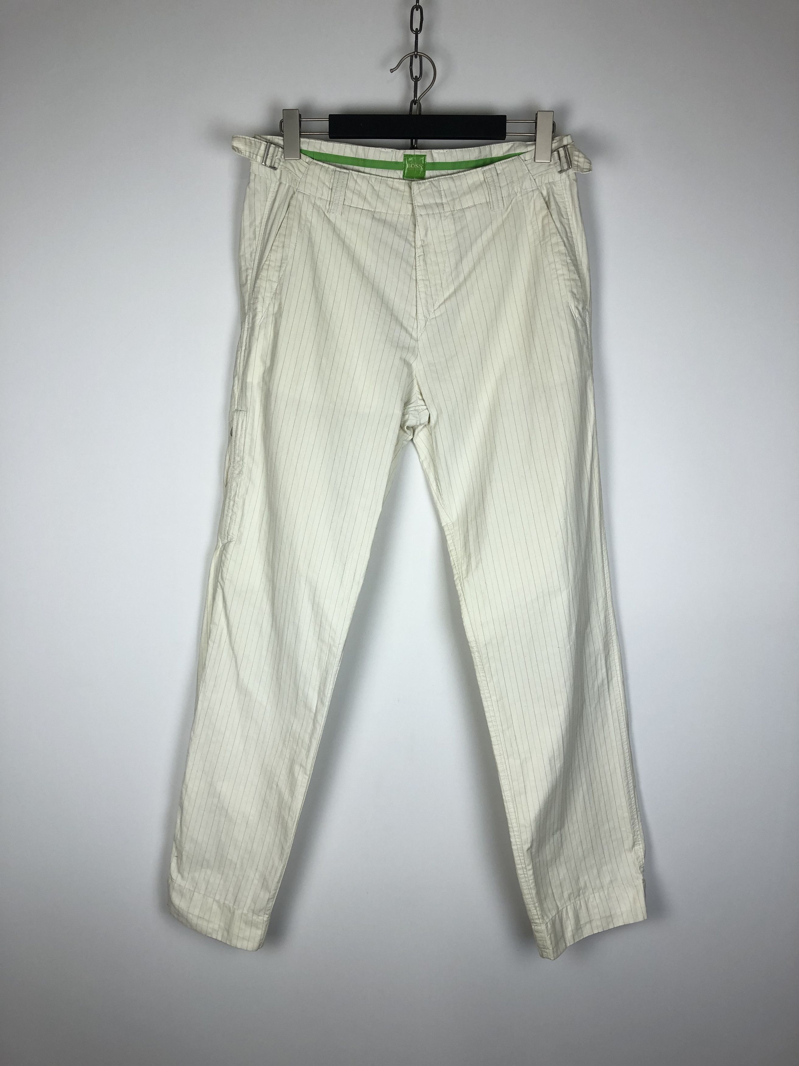Hugo Boss Hugo Boss Striped Casual Pants Trousers size 33x34 Size US 33 - 1 Thumbnail