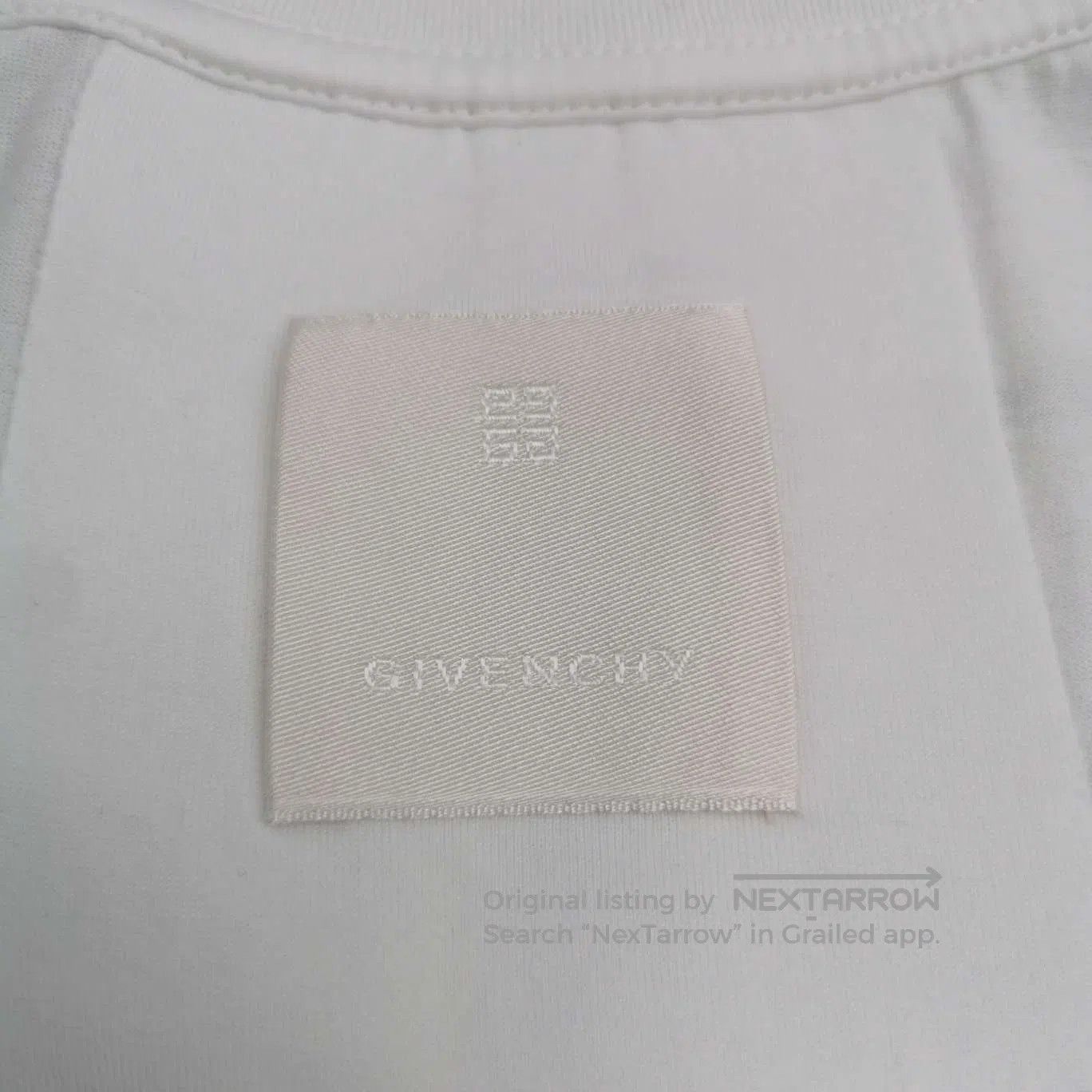 Givenchy Givenchy M Size Cotton Crewneck Logo T. Size US M / EU 48-50 / 2 - 2 Thumbnail