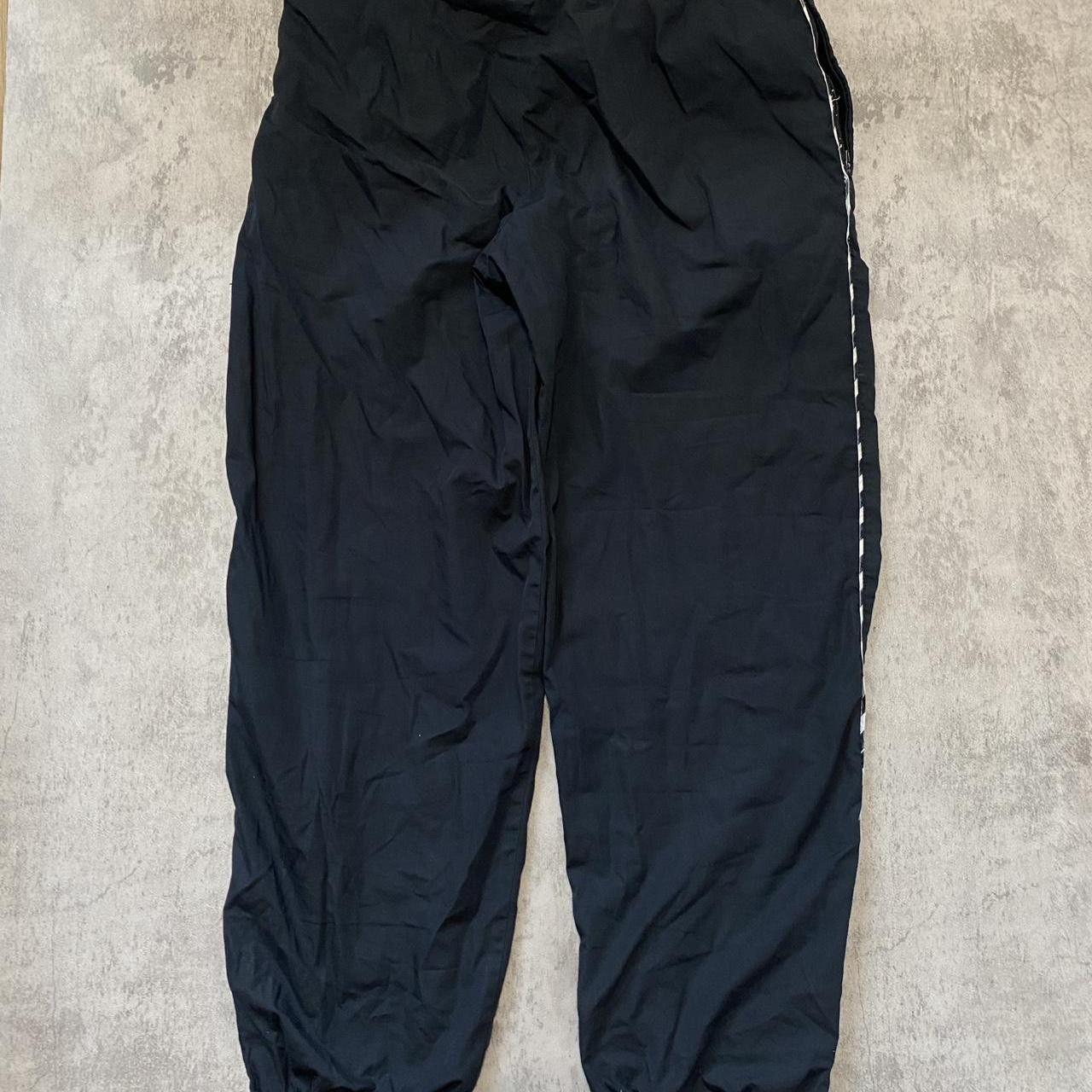 Hummel Black Hummel sweatpants Baggy Vintage y2k 2000s rap hip hop Size US 34 / EU 50 - 3 Thumbnail