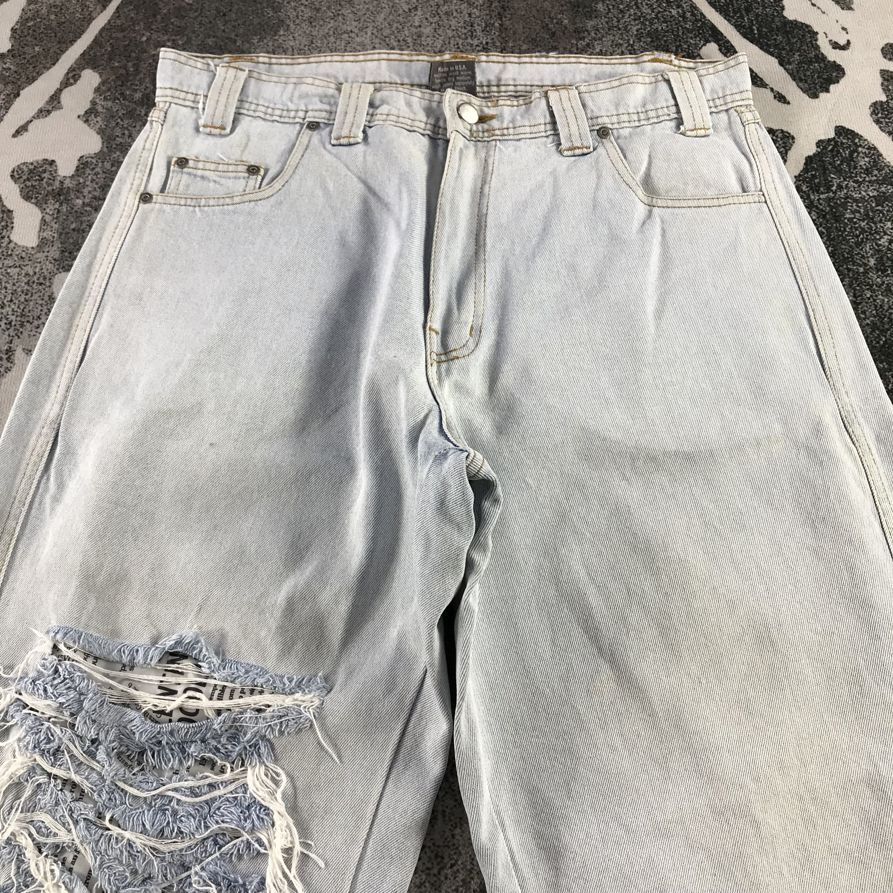 Vintage Vintage Eight Ball Jeans Baggy Jeans KJ3372 Size US 34 / EU 50 - 3 Thumbnail