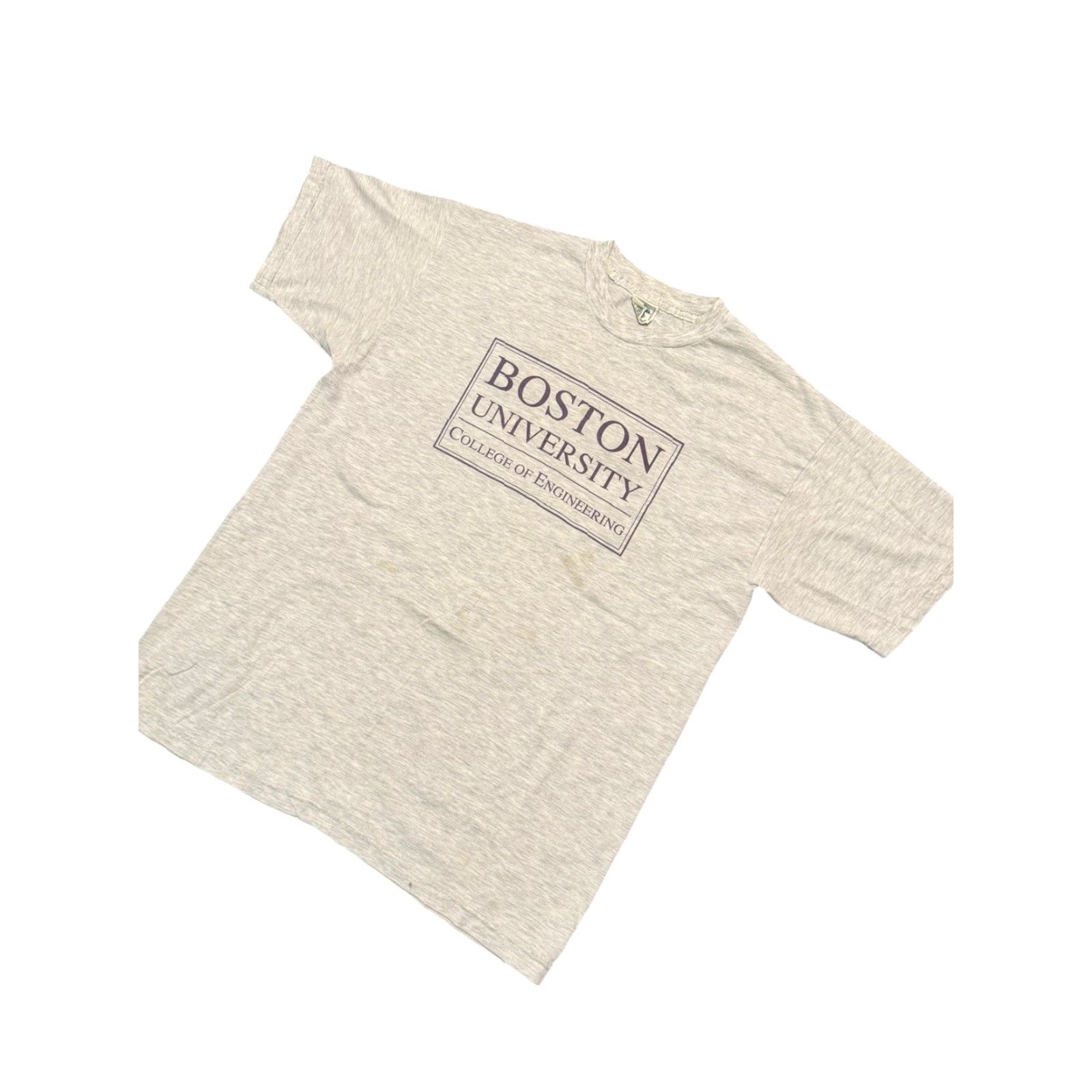 Champion Vtg 90s Boston University College of Engineering PEAK Performance DS T-Shirt XL Size US XL / EU 56 / 4 - 4 Thumbnail