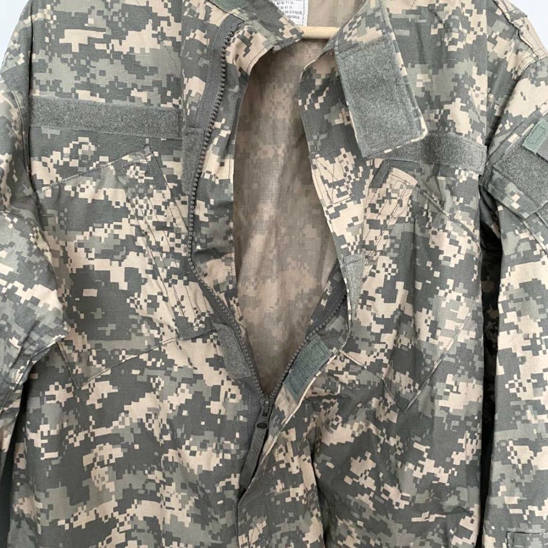 Vintage VINTAGE DJ Manufacturing Mens Camouflage Tactical Jacket Coat Green Beige Full Zip M Camo Mens Size US M / EU 48-50 / 2 - 4 Thumbnail