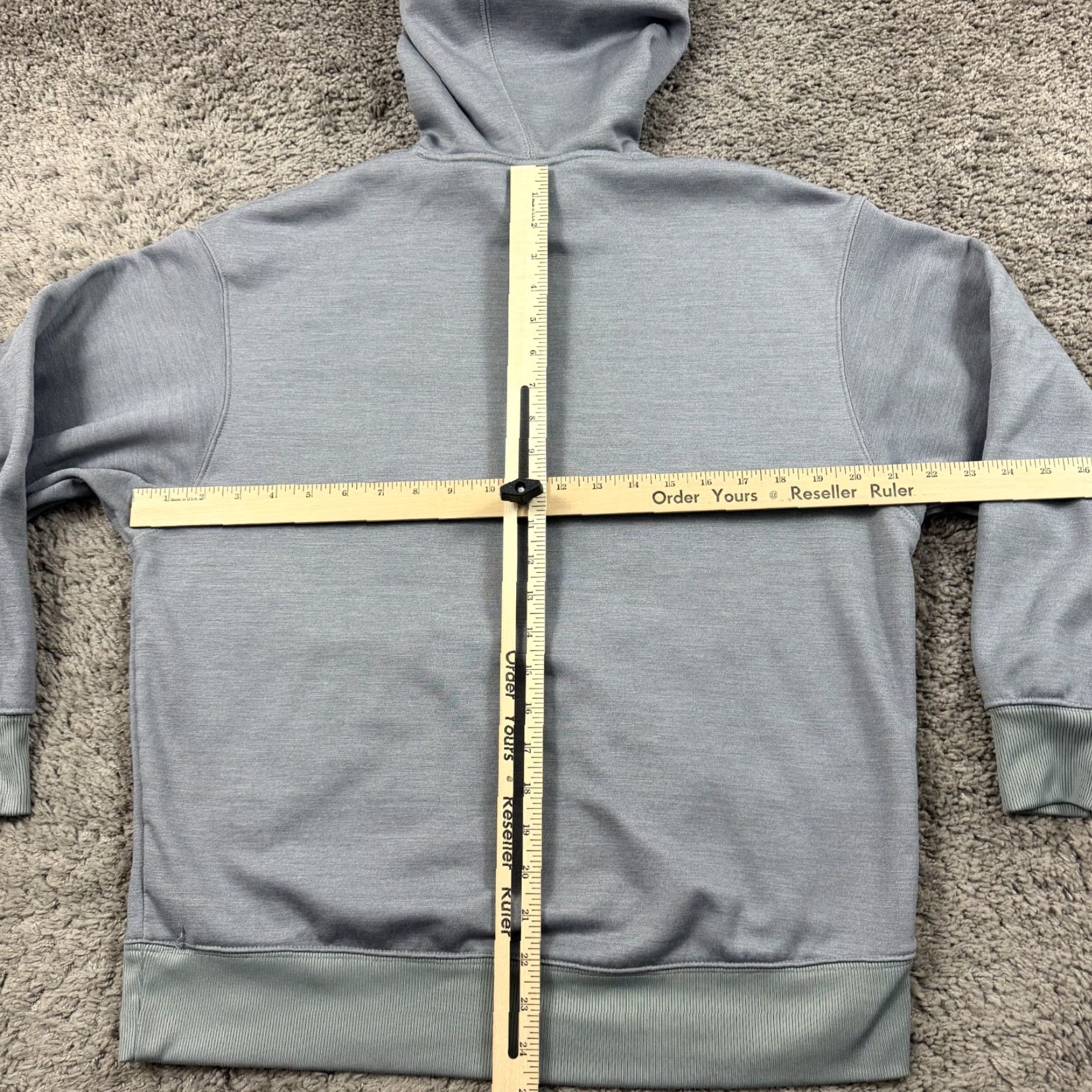 Nike Nike Hoodie Mens S Gray Therma-Fit Pullover Pockets Hooded Gym & Training 90s Style Mens Size US S / EU 44-46 / 1 - 5 Thumbnail