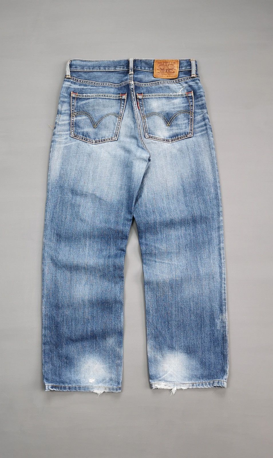Levi's Vintage Levis 702 Distressed Jeans Size US 32 / EU 48 - 3 Thumbnail