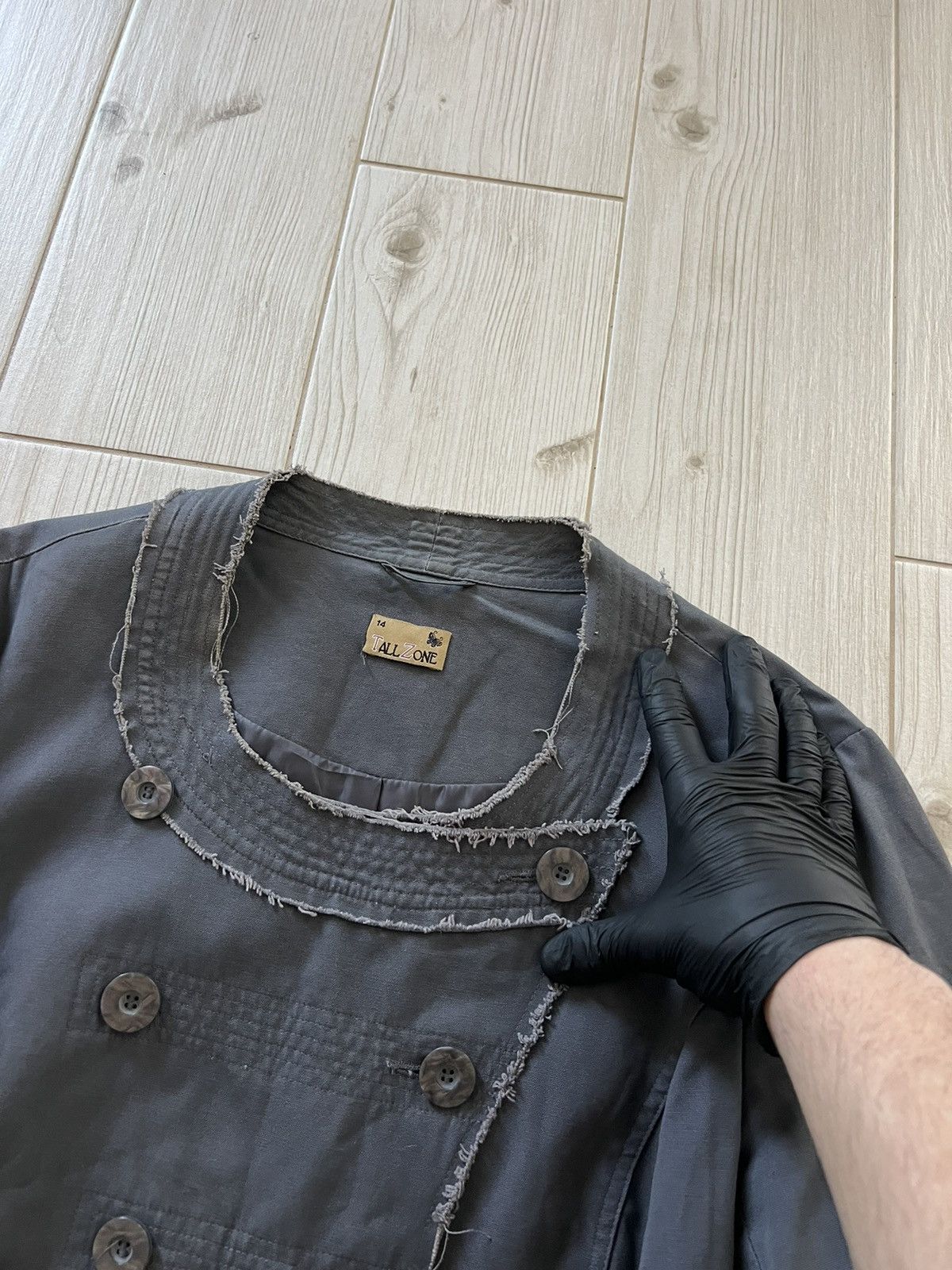 Hysteric Glamour 00s Military Napoleon Jacket Gothic Balmain Style Avant gard Size US S / EU 44-46 / 1 - 11 Thumbnail