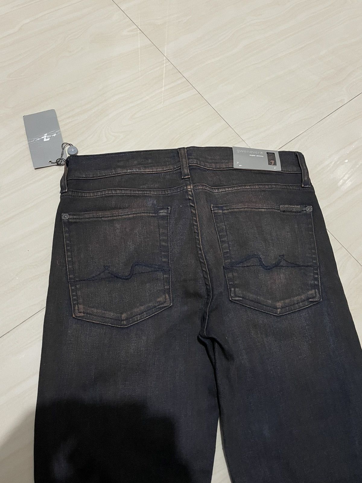 7 For All Mankind Faded 7 jeans Size 28" / US 6 / IT 42 - 4 Thumbnail