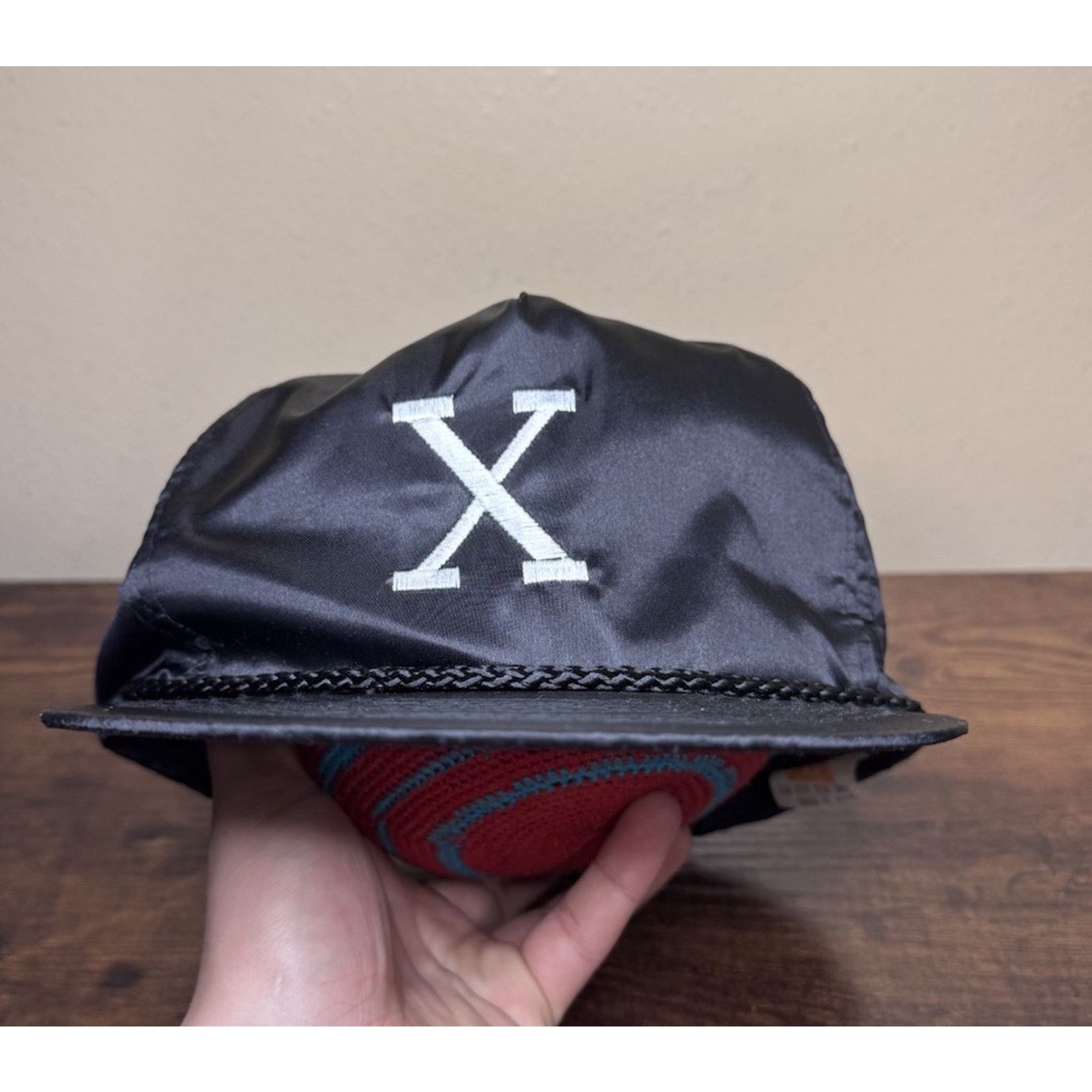 Other Vintage 90’s Malcolm X snapback Satin Black Hat Size ONE SIZE - 6 Thumbnail