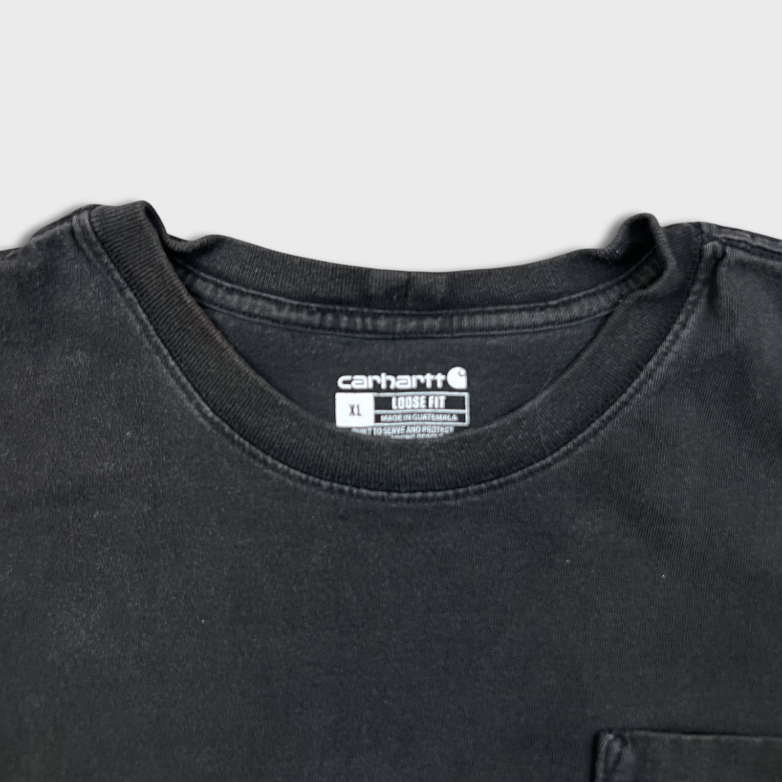 Carhartt × Vintage Carhartt T Shirt Loose Fit Workwear Short Sleeve Pocket Tee Size US XL / EU 56 / 4 - 2 Thumbnail