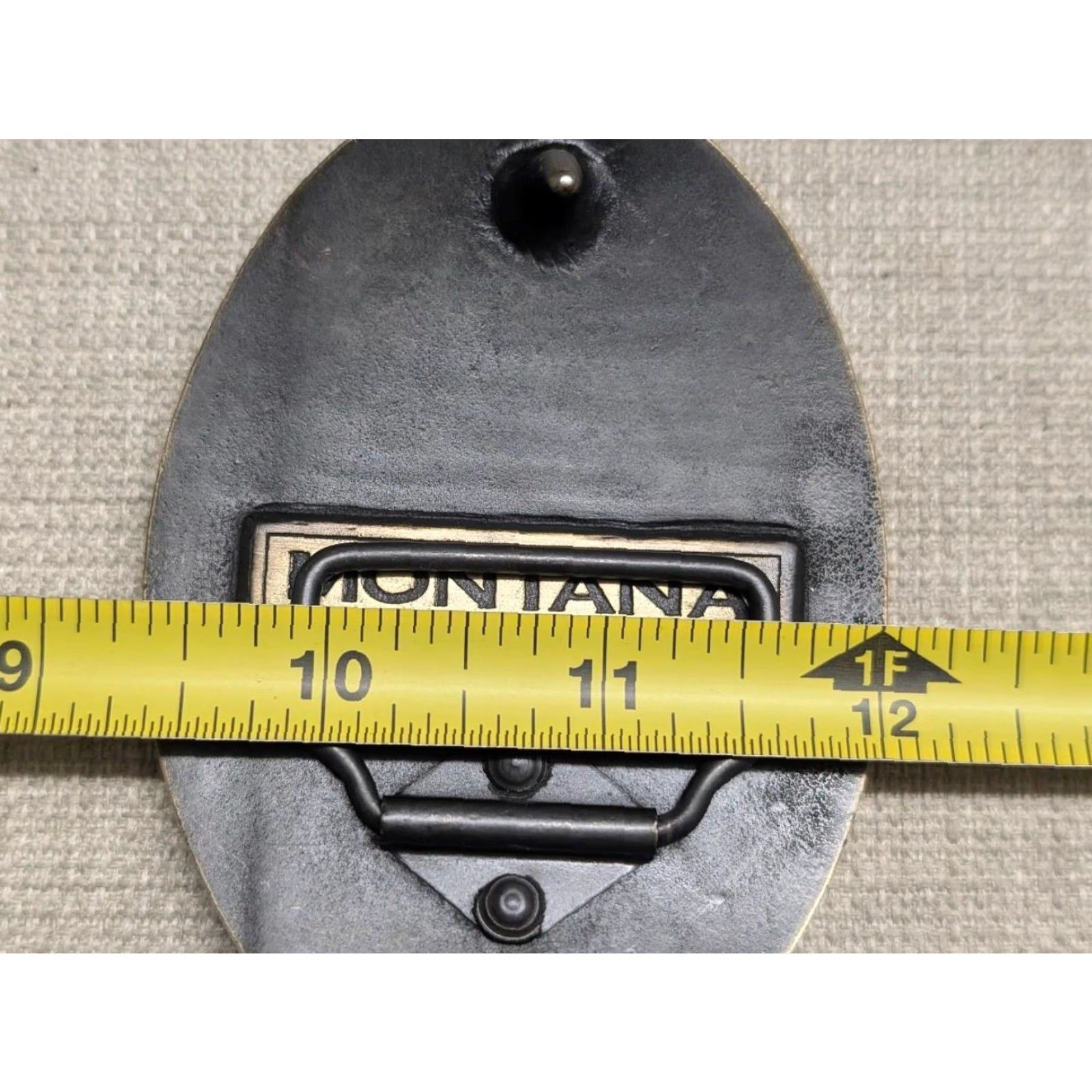Vintage VINTAGE Montana Silversmiths Belt Buckle BRASS Heavy Eagle USA Men Buckle 1.5 in Size ONE SIZE - 7 Thumbnail