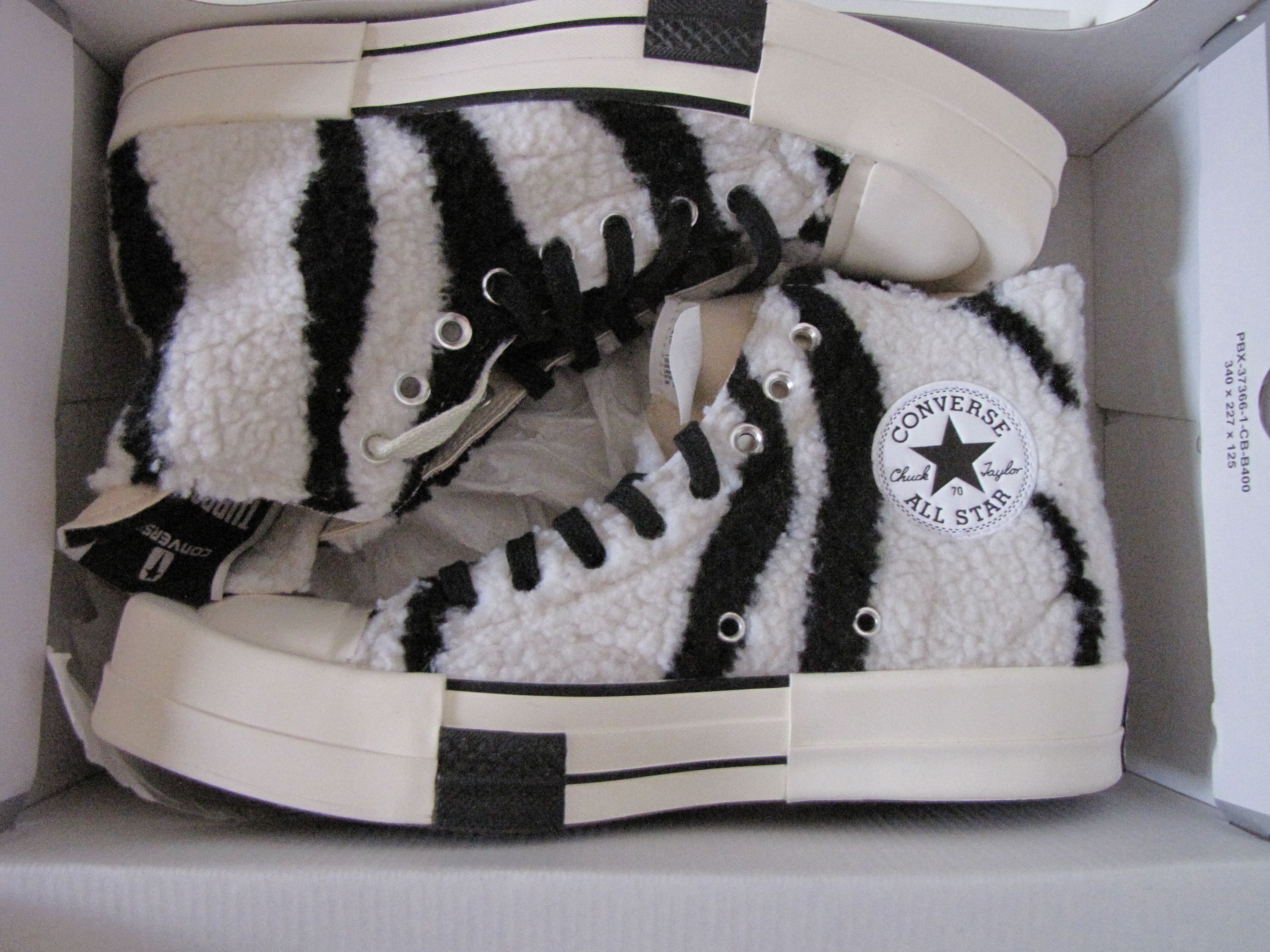 Converse × Rick Owens Drkshdw Converse x Rick Owens DRKSHDW Size US 7.5 / EU 40-41 - 6 Thumbnail