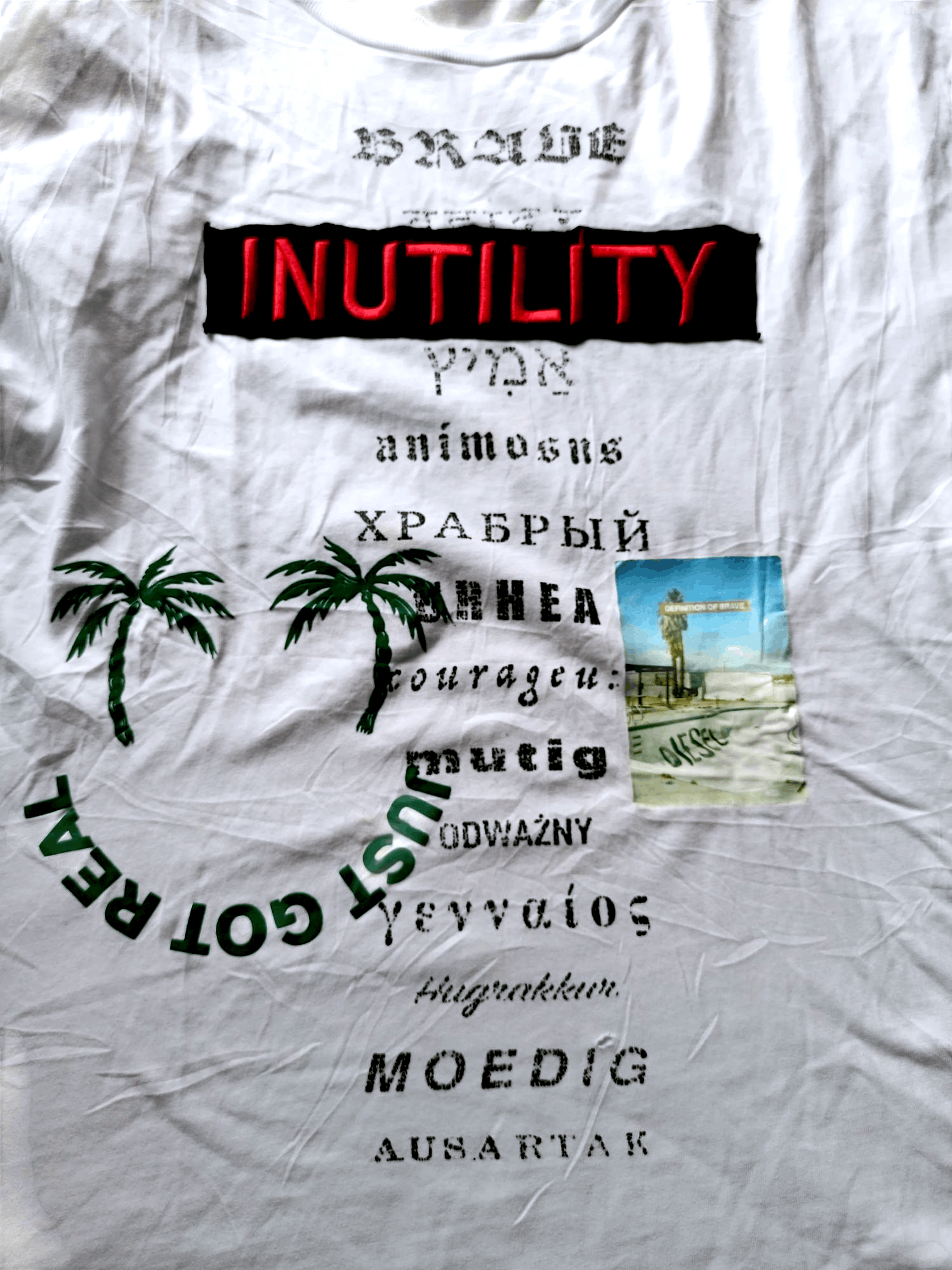 Diesel DIESEL INUTILITY A02978 T-BALM-B2 OCATM T-Shirt Size US XXL / EU 58 / 5 - 10 Thumbnail