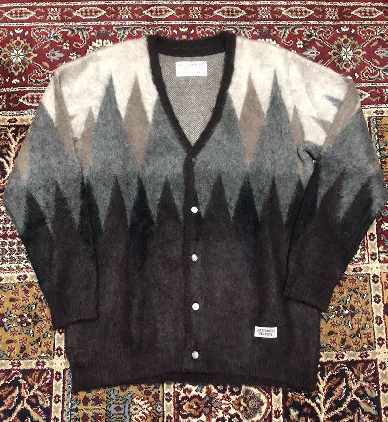 Wacko Maria WACKO MARIA Cardigan sweater mohair thick Size US L / EU 52-54 / 3 - 1 Thumbnail