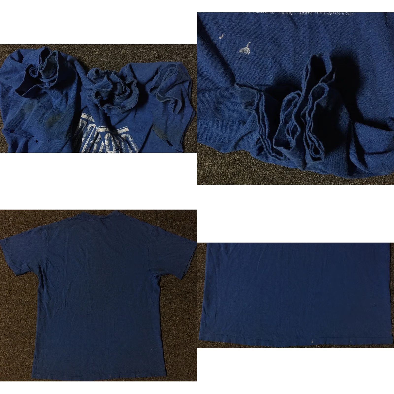 Thrasher VINTAGE 90s Portland Ale Shirt M Blue Bar Grunge Biker Punk Beer Thrashed Faded Distress Mens Size US M / EU 48-50 / 2 - 8 Thumbnail