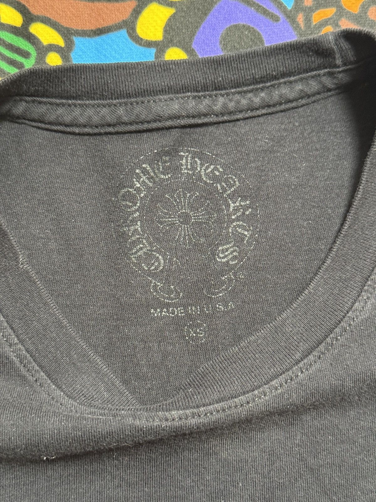 Chrome Hearts Chrome Hearts Black Gradient Floral Logo Long Sleeve Tee Size US XS / EU 42 / 0 - 6 Thumbnail