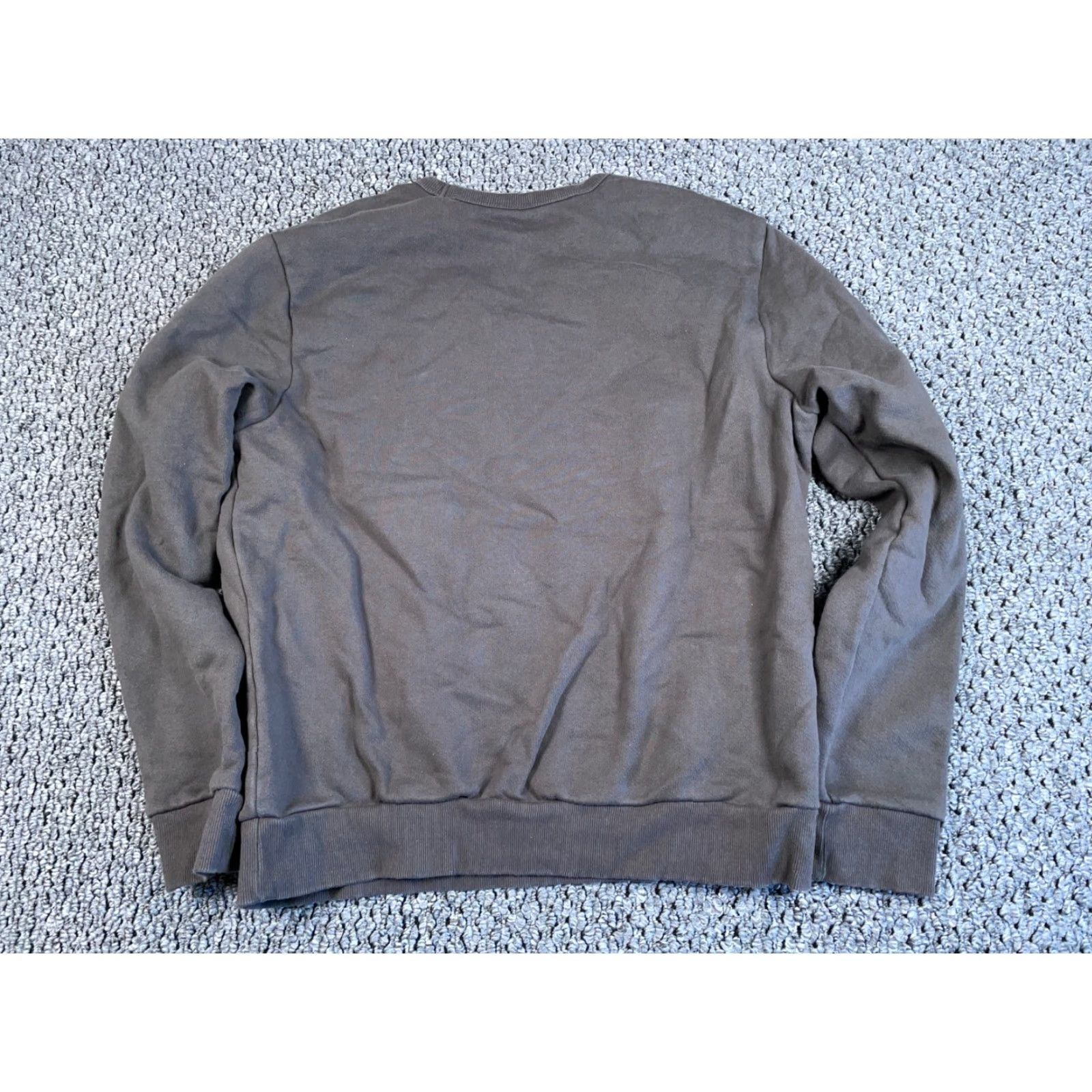 Gap GAP Sweatshirt Spell Out Print Adult XL Green Brown Crewneck Preppy Size US XL / EU 56 / 4 - 2 Thumbnail