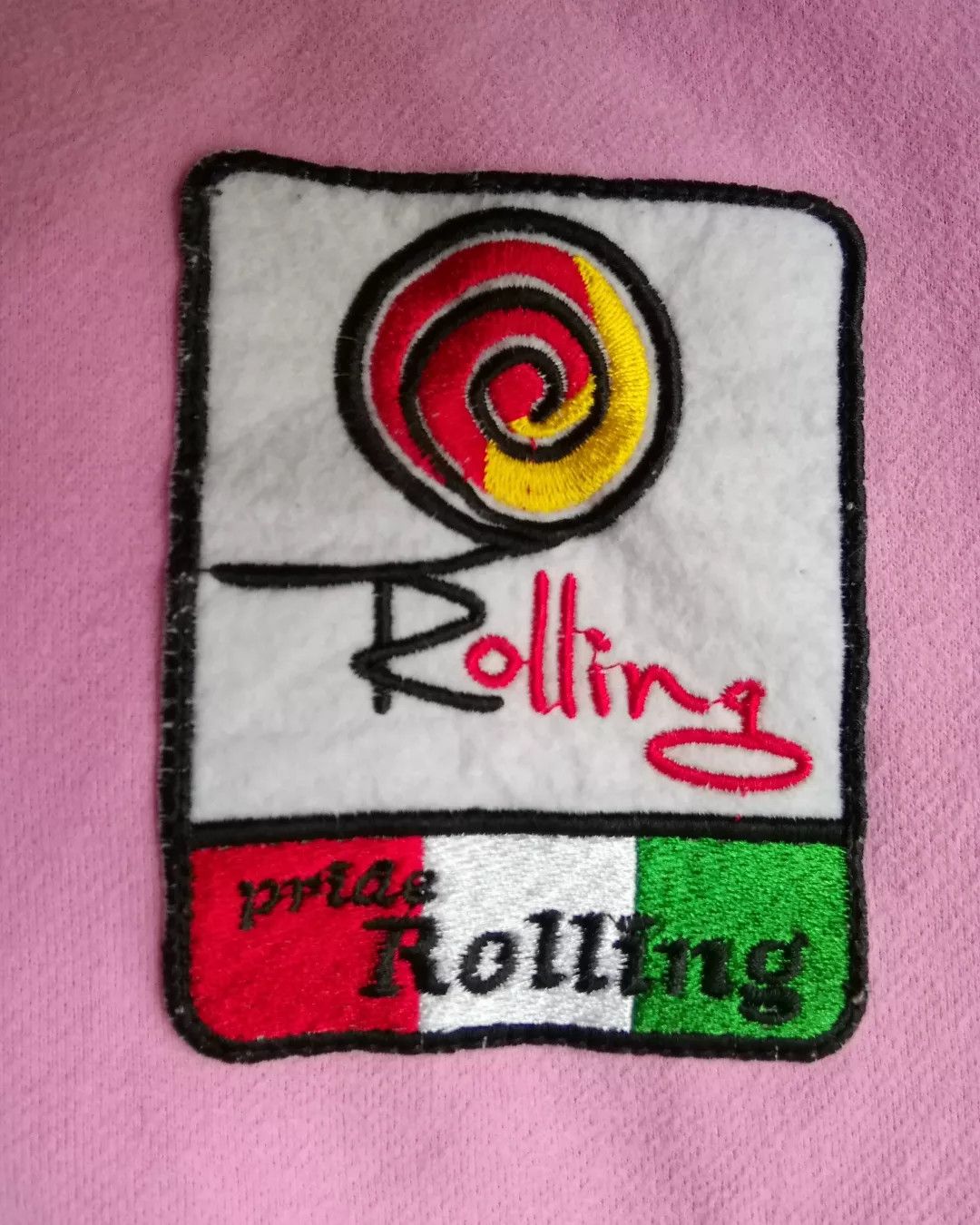 Hysteric Glamour RARE K-Pop Harajuku Style "Rolling" Color Block Patch Hoodie Size US L / EU 52-54 / 3 - 2 Thumbnail