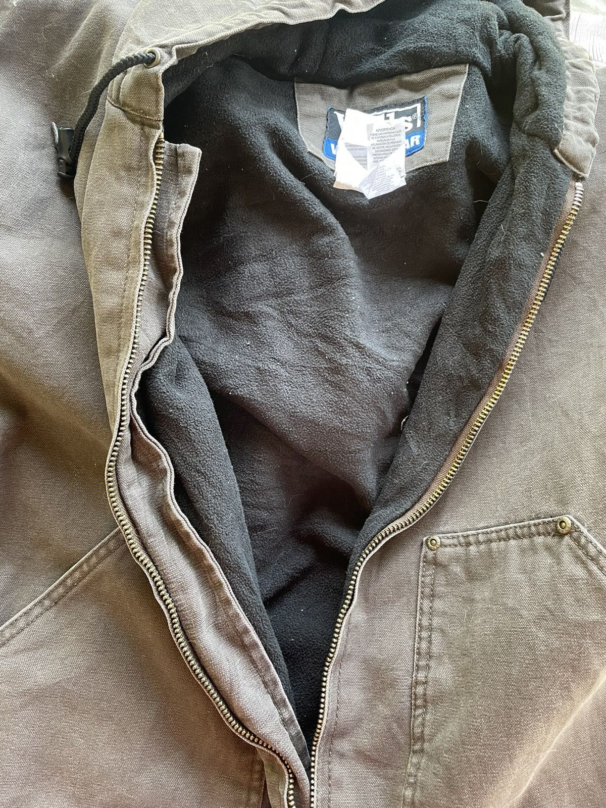 Japanese Brand Vintage Walls Work Wear Hoodie Jacket Size US XL / EU 56 / 4 - 8 Thumbnail