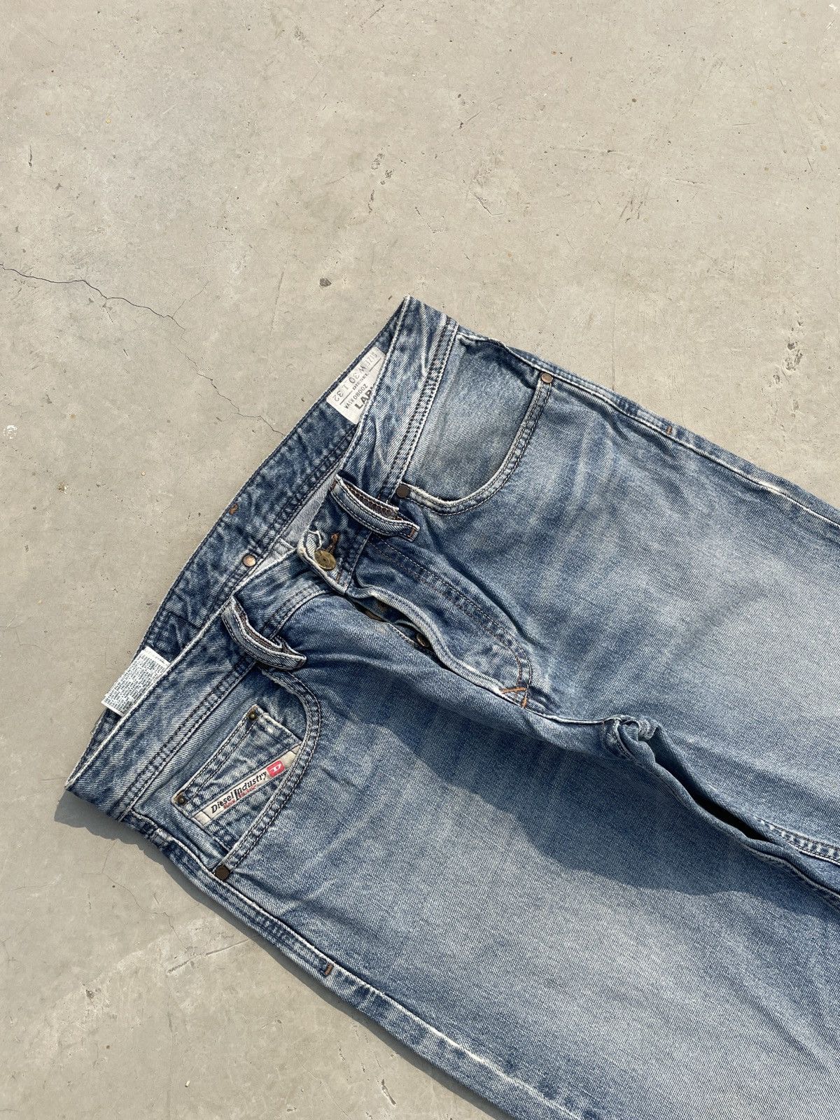 Diesel Vintage Diesel Industry Denim division jean Size US 32 / EU 48 - 6 Thumbnail