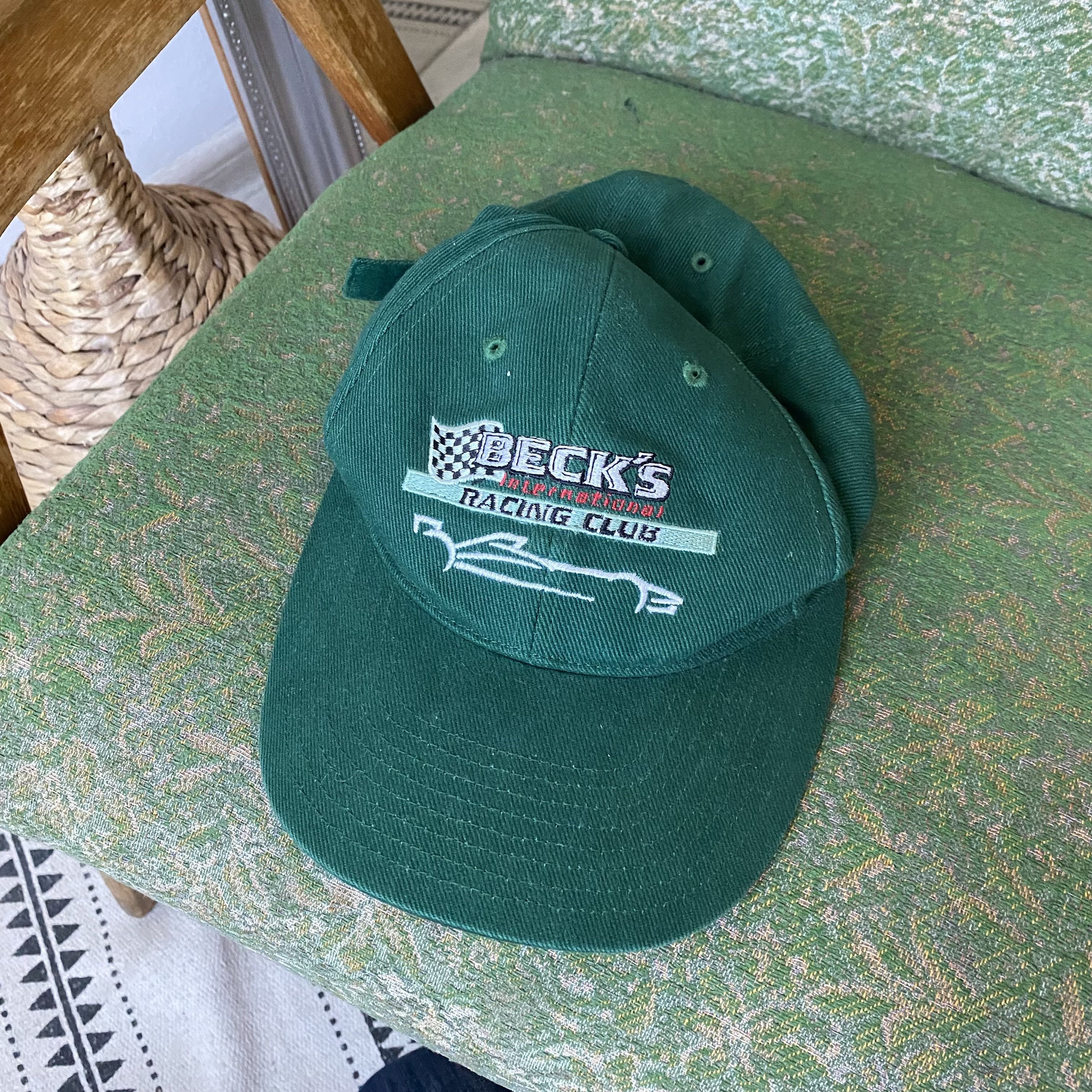 Drink Beer Save Water 🍺 Vintage 90s Beer BECK'S Cap Racing Club Corona Carlsberg Size ONE SIZE - 6 Thumbnail