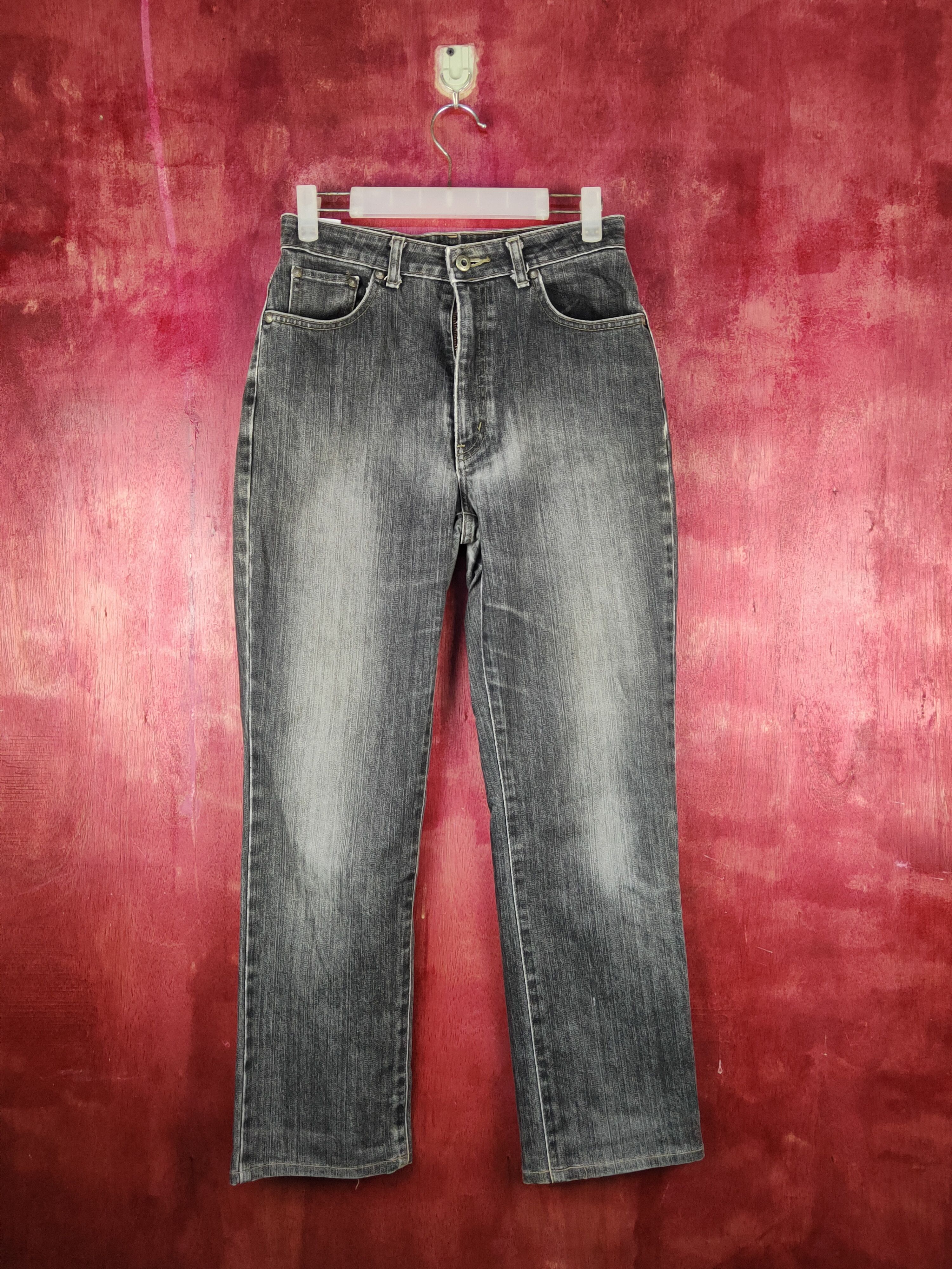 Edwin Edwin Black Faded Multipocket Denim #S1590 Size 27" / US 4 / IT 40 - 1 Thumbnail