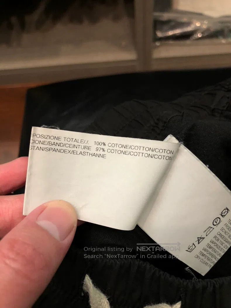 Rick Owens Rick Owens size XS Drop Crotch Drawstring Cuffed Sport Pan Size US 27 - 7 Thumbnail