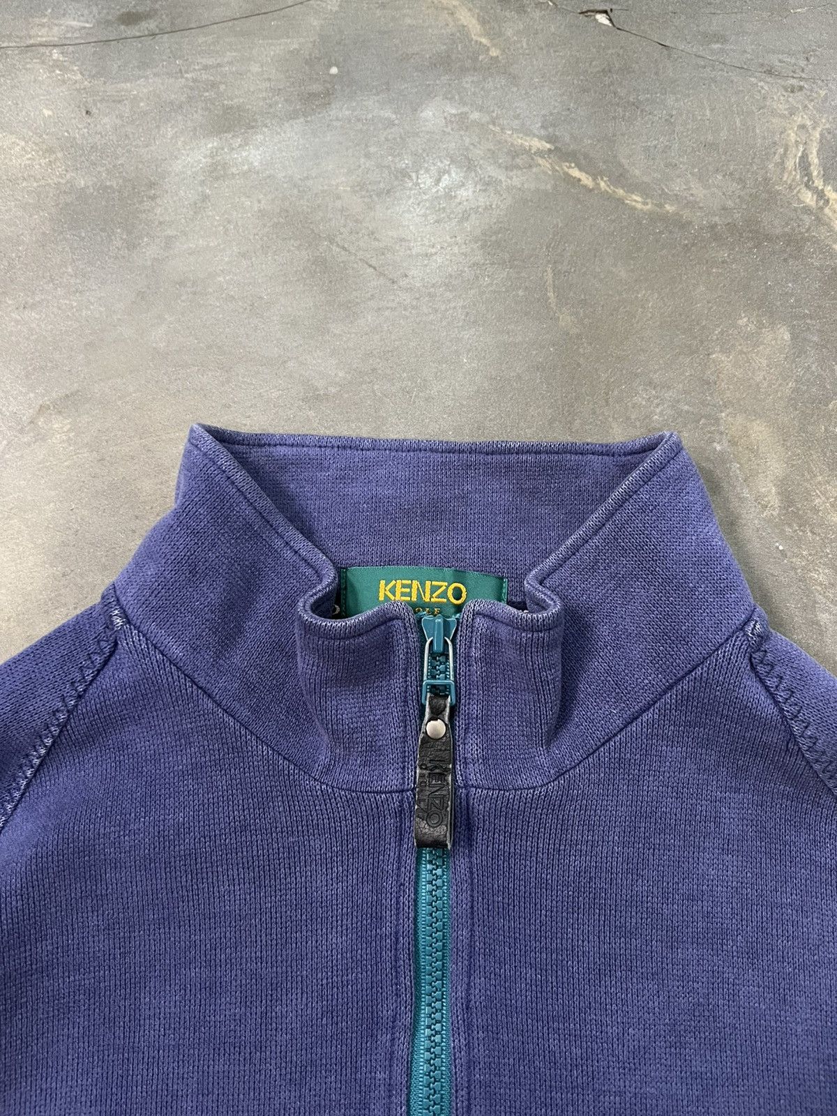 Kenzo Kenzo Golf Halfzip Vintage Size US L / EU 52-54 / 3 - 9 Thumbnail