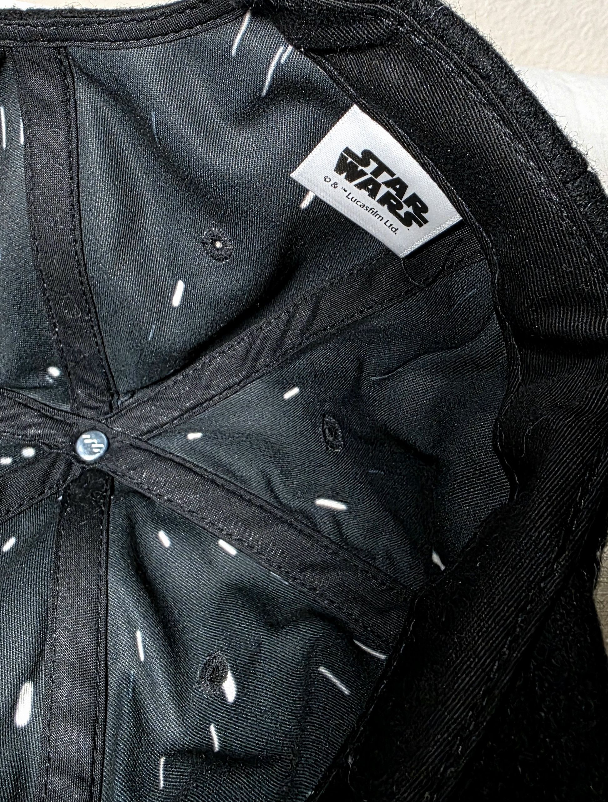 Star Wars × The Hundreds THE HUNDREDS X Star Wars Collab Black SnapBack Hat New Size ONE SIZE - 8 Thumbnail