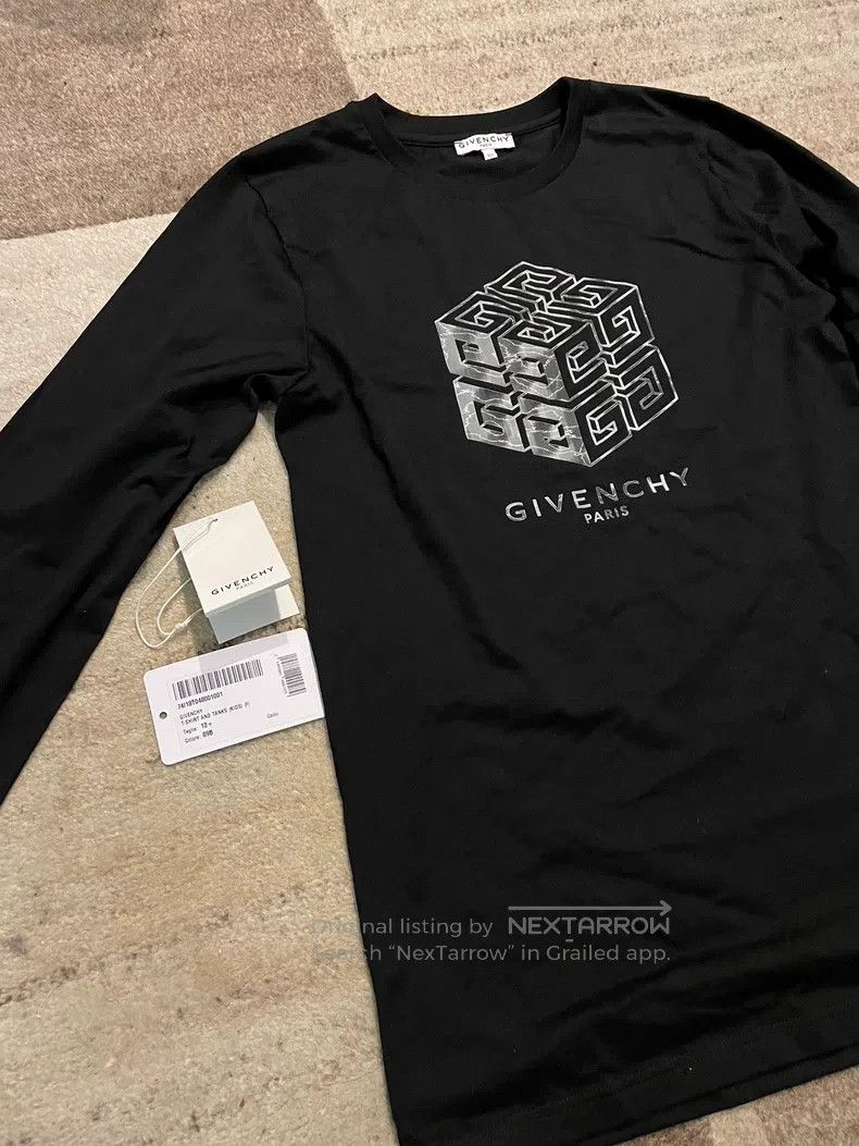 Givenchy Givenchy Printed Long T-Shirt Size US S / EU 44-46 / 1 - 1 Thumbnail