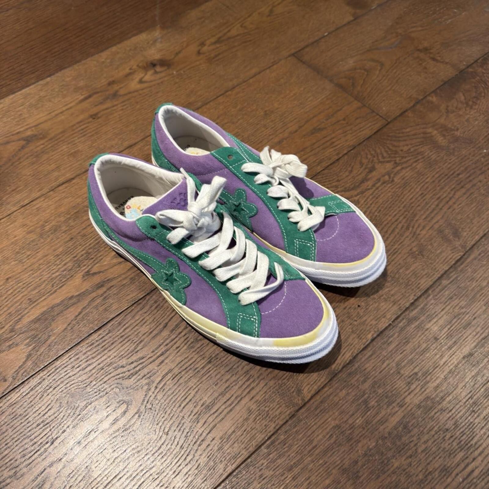 Converse Converse x Tyler The Creator Golf Le Fleur One Star Purple Size US 11 / EU 44 - 1 Thumbnail