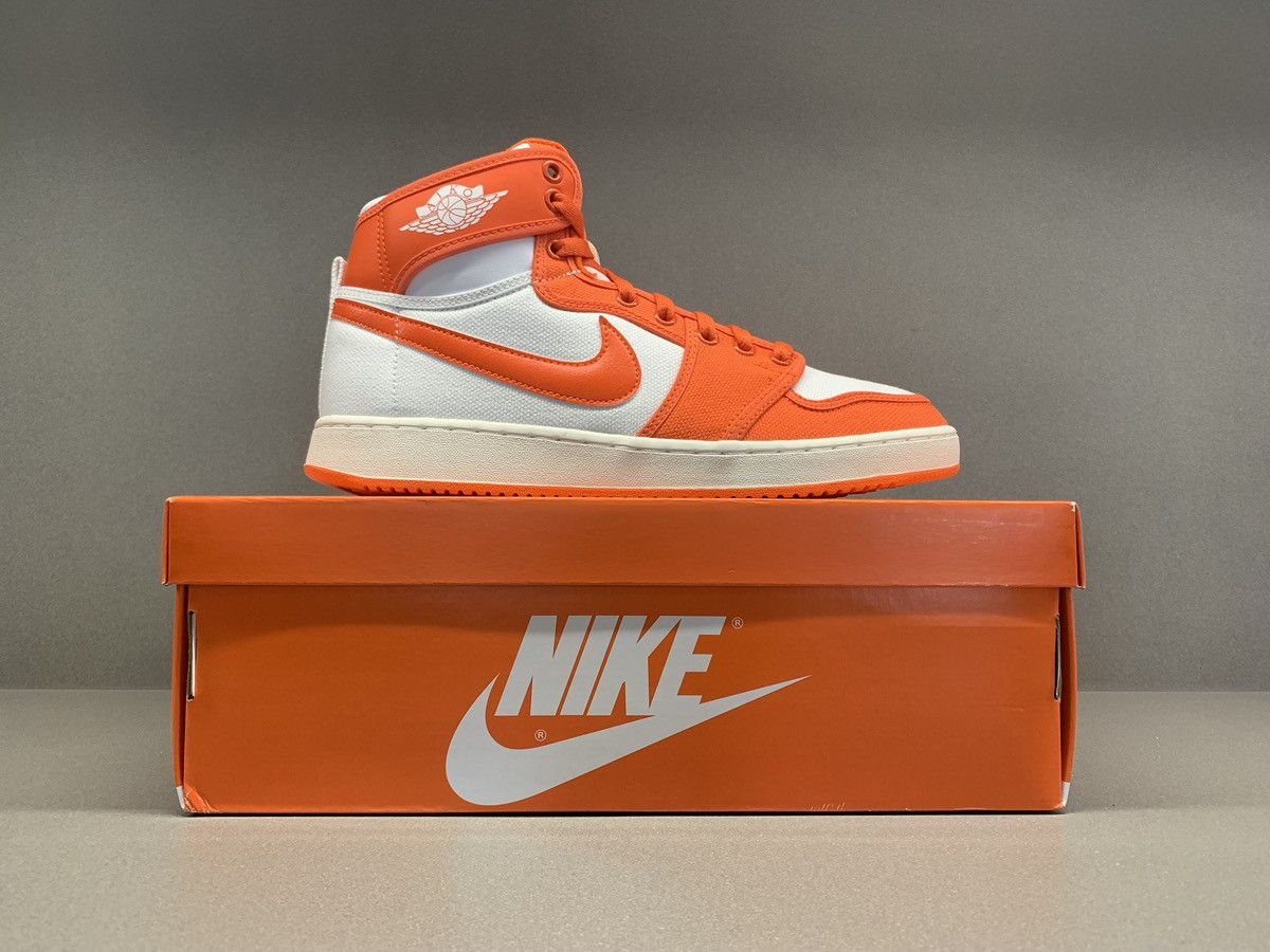 Jordan Brand Jordan 1 Retro AJKO Rush Orange Size US 9 / EU 42 - 3 Thumbnail