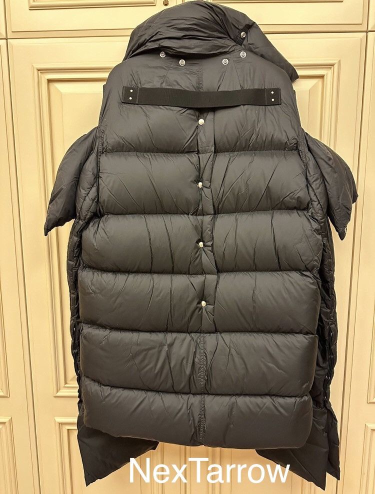 Rick Owens Rick Owens 21AW show off scarf down jacket Size US M / EU 48-50 / 2 - 2 Thumbnail