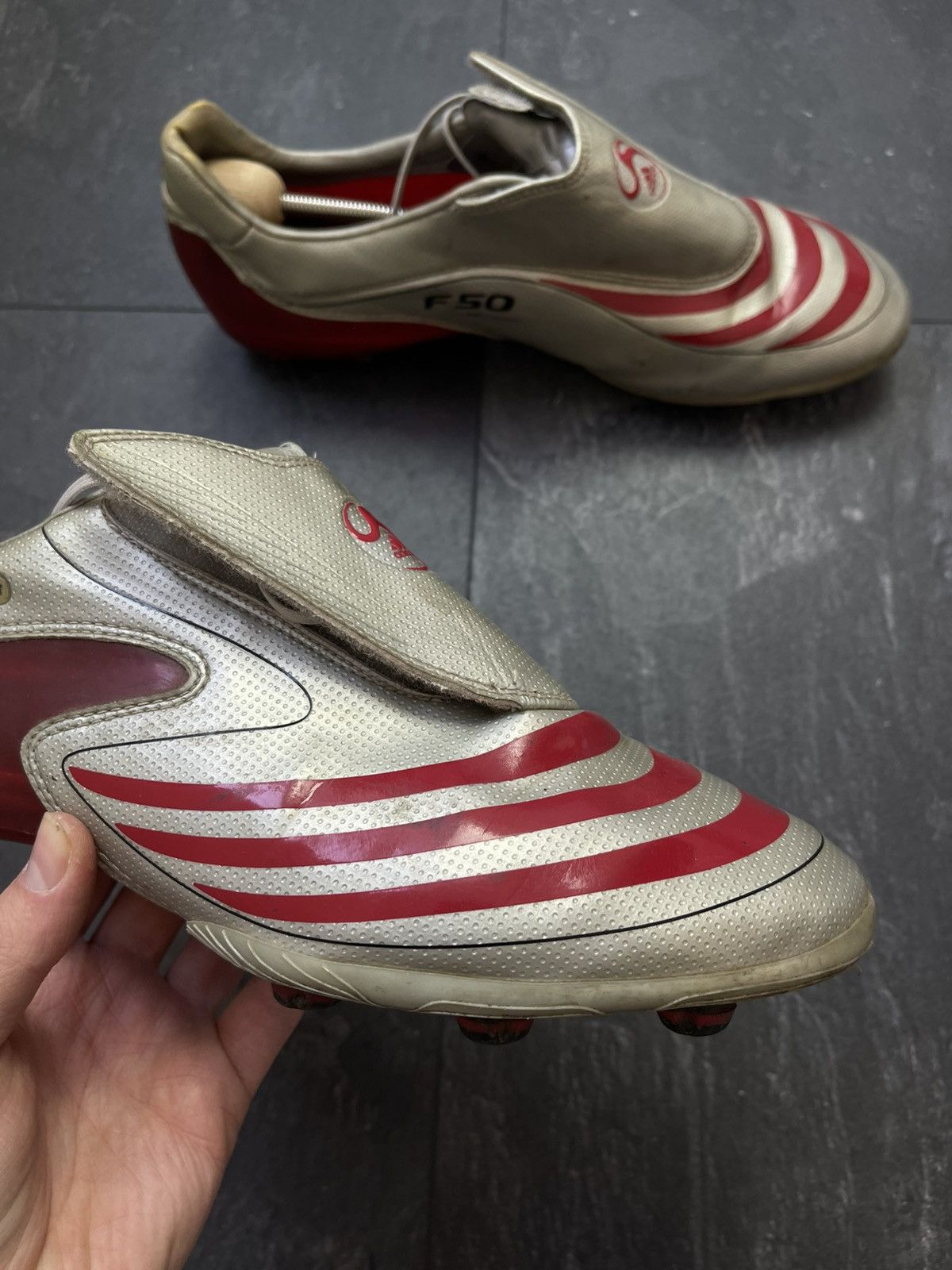 Adidas × Vintage Adidas f50 tunin football soccer football boots Size US 13 / EU 46 - 3 Thumbnail
