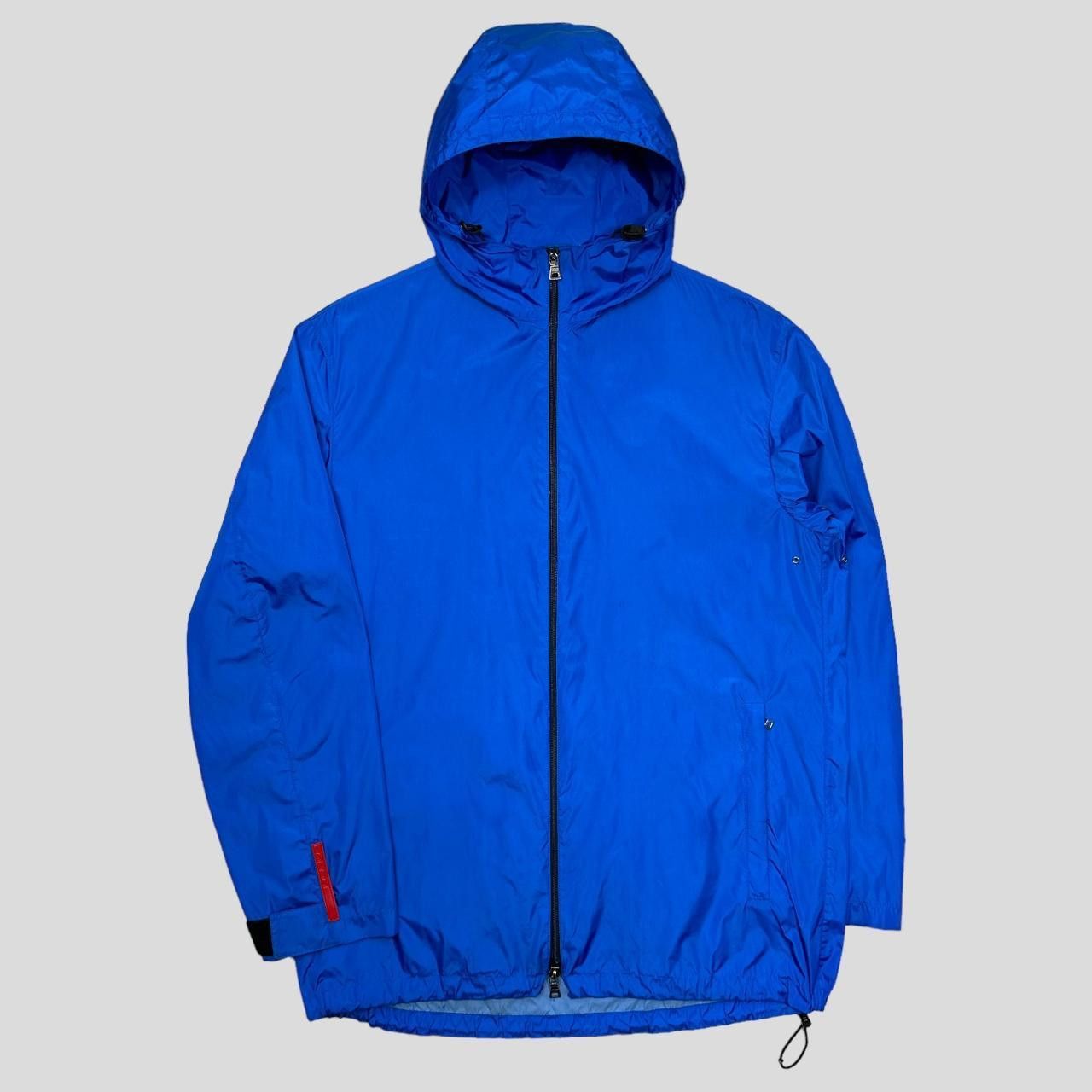 Prada Prada Sport SS99 Latex Pocket Electric Blue Jacket - L Size US L / EU 52-54 / 3 - 4 Thumbnail