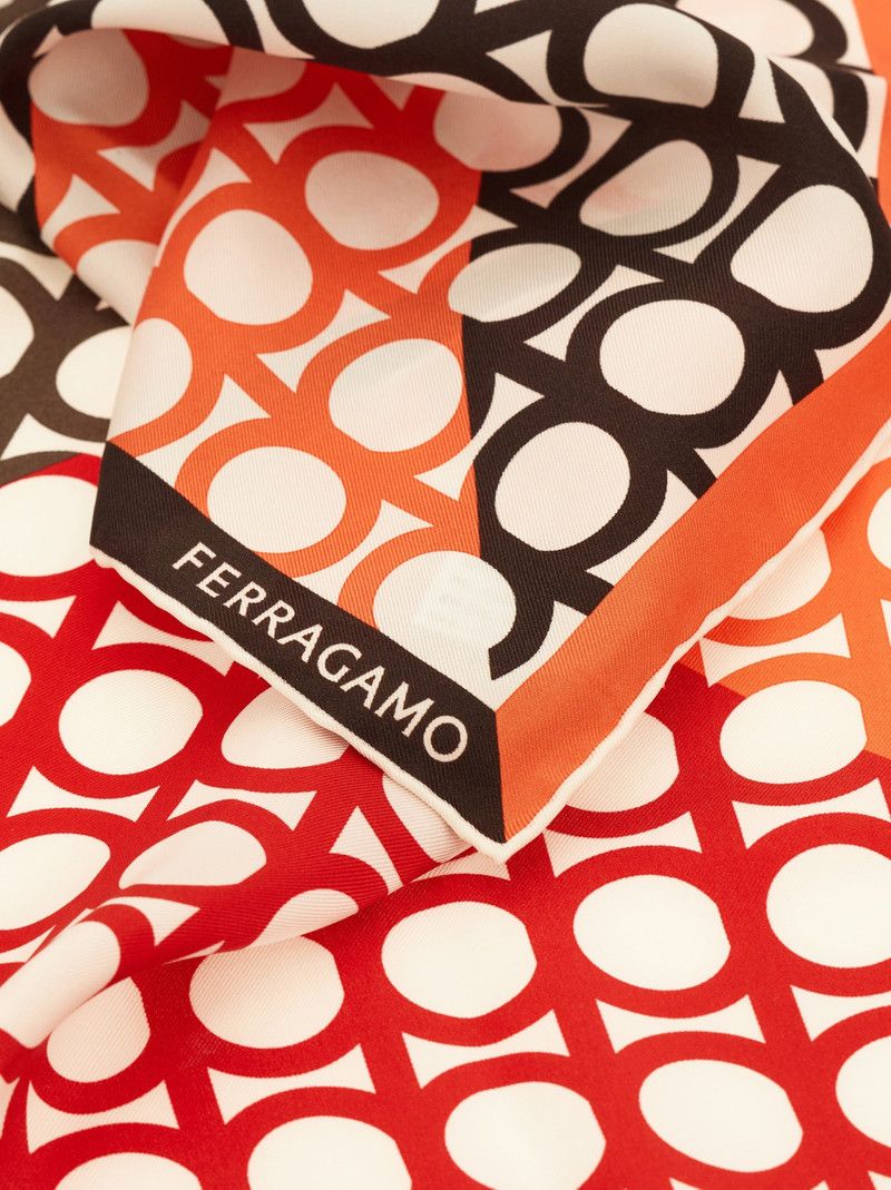 Salvatore Ferragamo o1s1rm0526 Size : OS / Scarf in Multicolor Size ONE SIZE - 2 Thumbnail