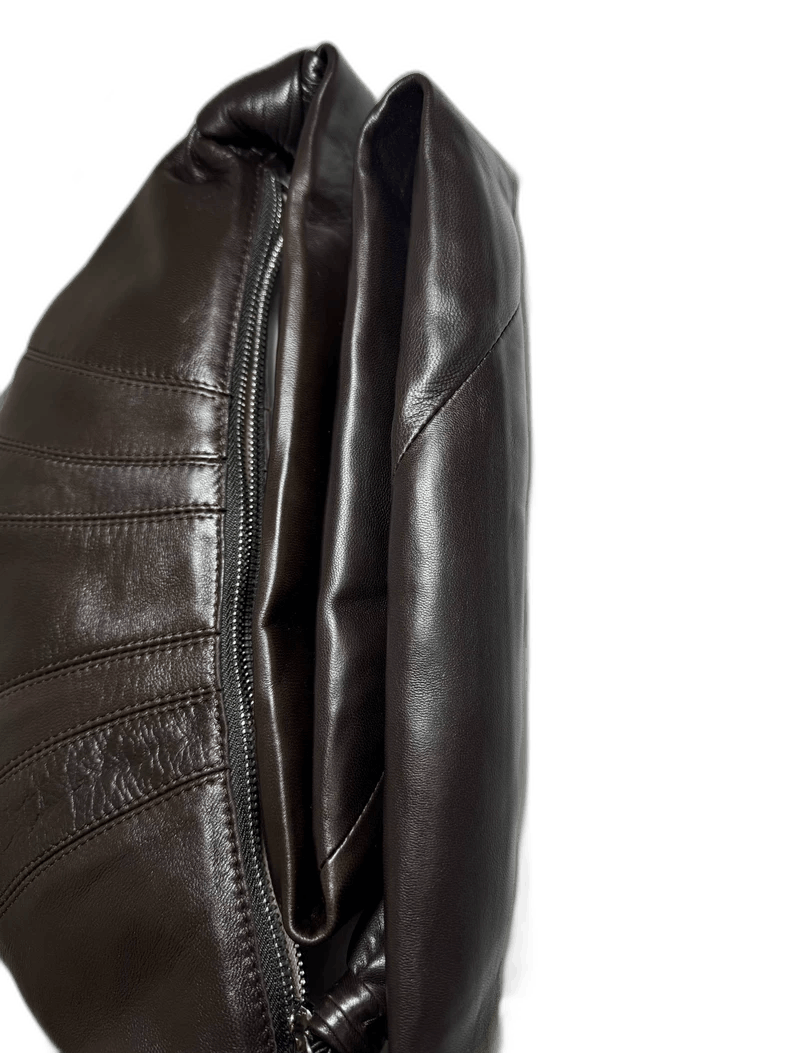 Lemaire Lemaire Dark Chocolate Leather Bag Size ONE SIZE - 1 Thumbnail