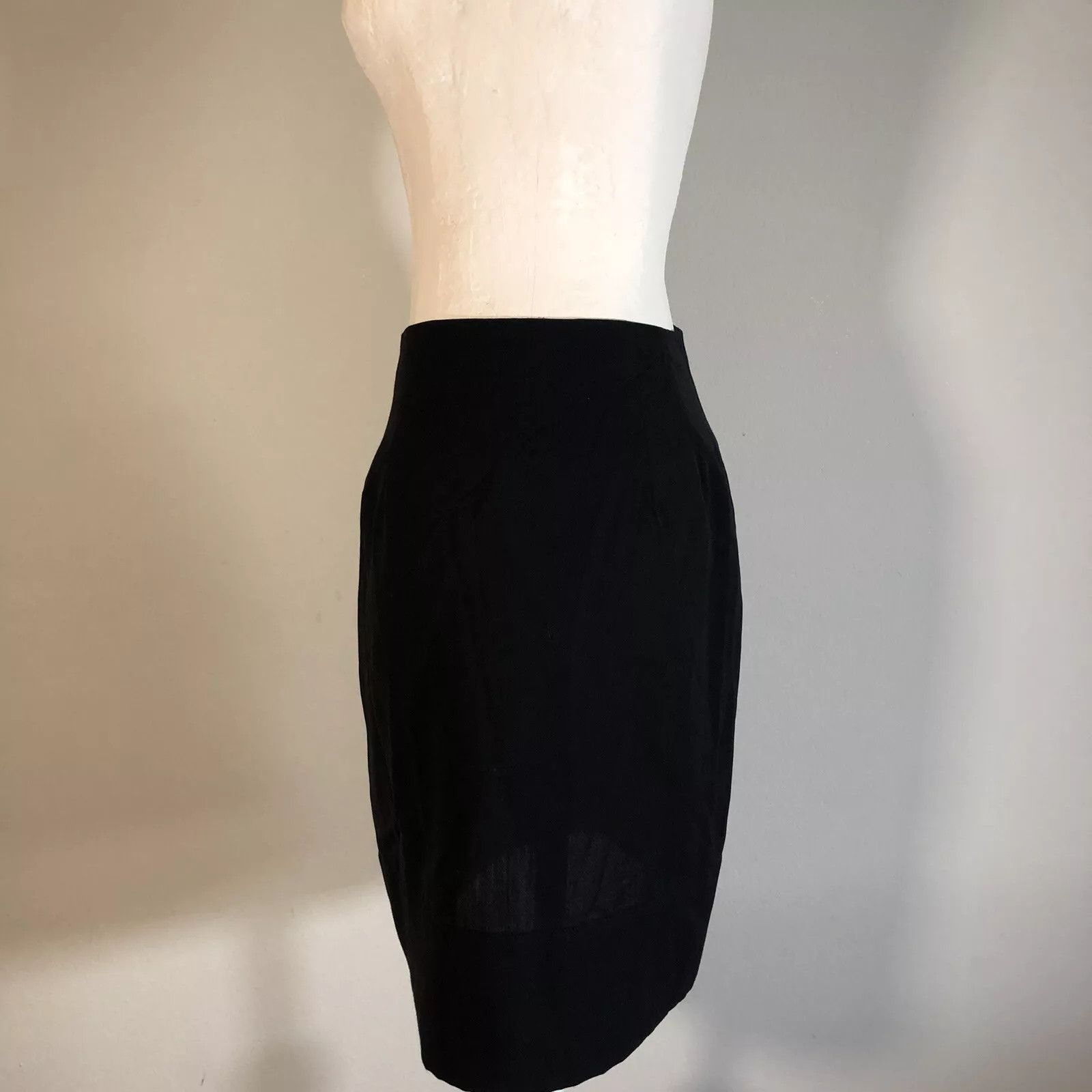 Yohji Yamamoto Yohji Yamamoto black skirt Sz SS Size 28" / US 6 / IT 42 - 3 Thumbnail