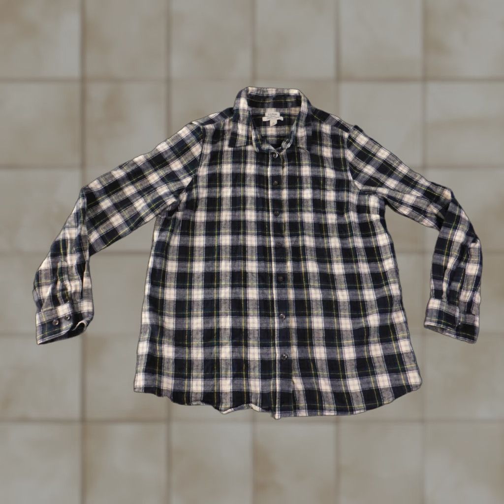 Vintage L.L. Bean Shirt Mens Large Plaid Flannel Button-Down Cotton Outdoors Casual Size US M / EU 48-50 / 2 - 1 Thumbnail