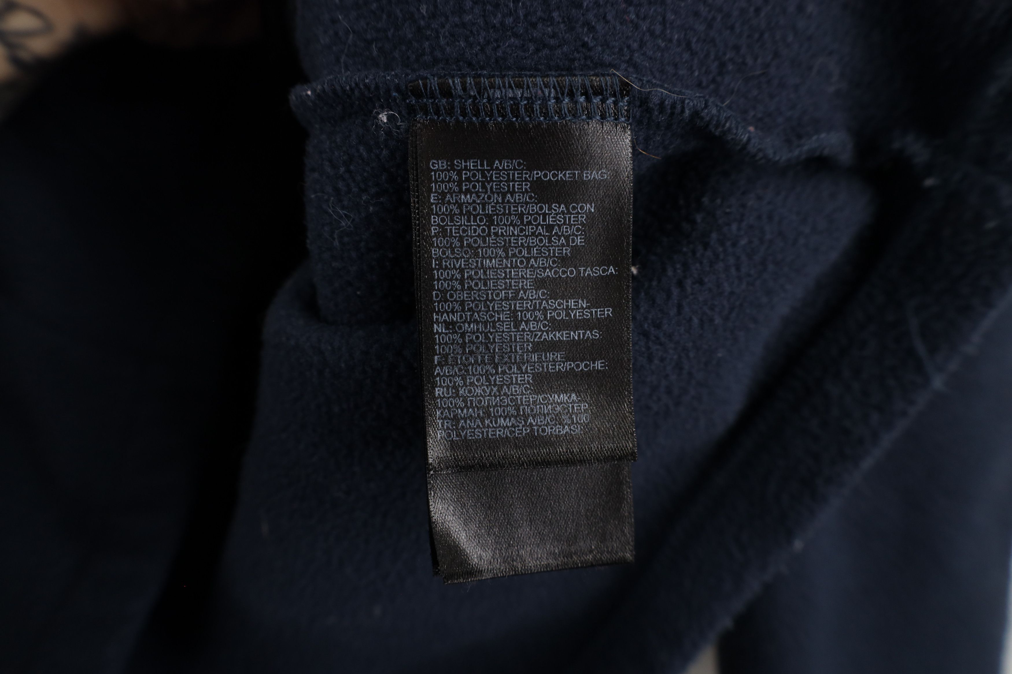The North Face × Vintage The North Face SpelL Out Geometric Half Zip Fleece Jacket Size S / US 4 / IT 40 - 9 Thumbnail