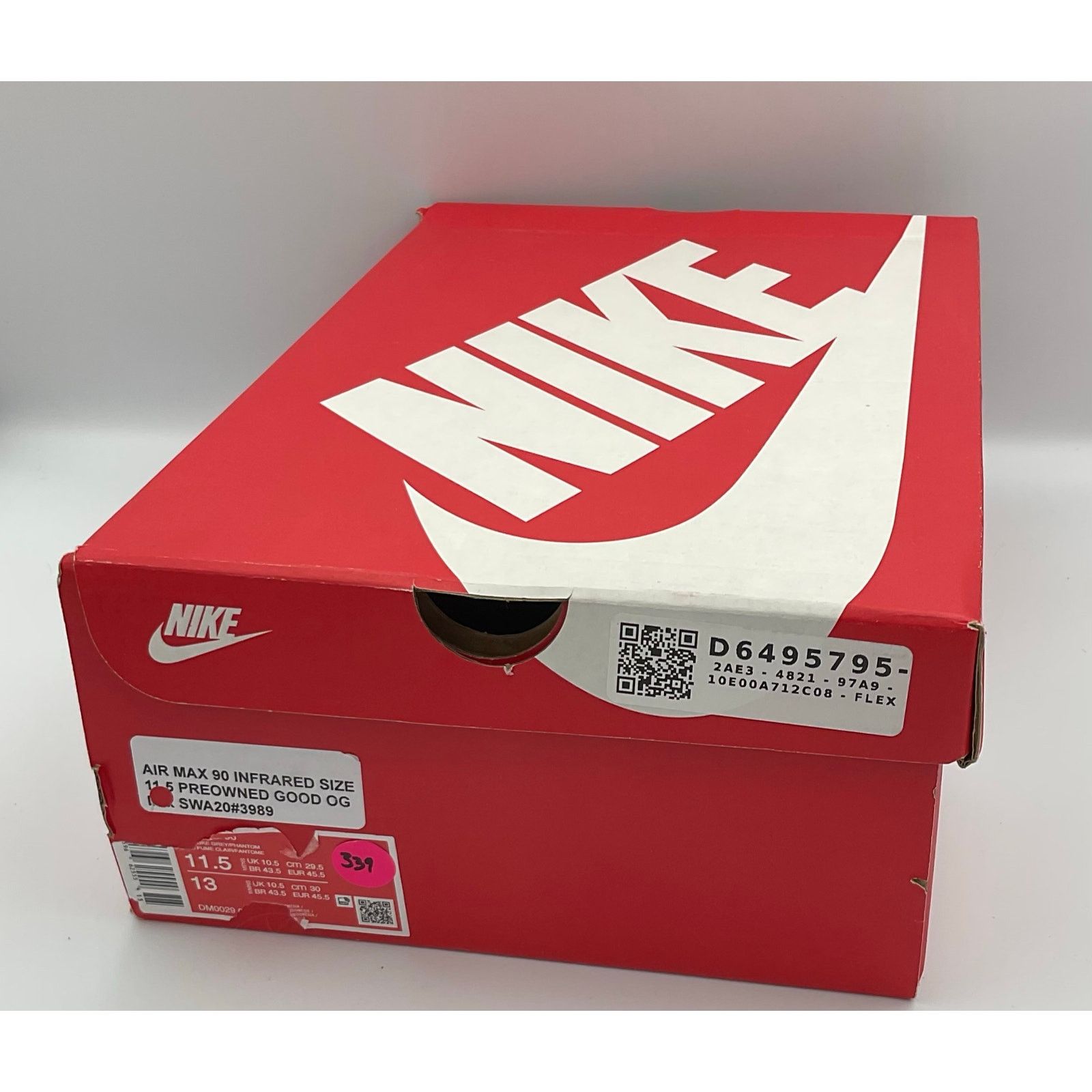 Nike Nike Air Max 90 Men’s Smoke Gray Navy PhantomnSize 11.5 Size ONE SIZE - 8 Thumbnail