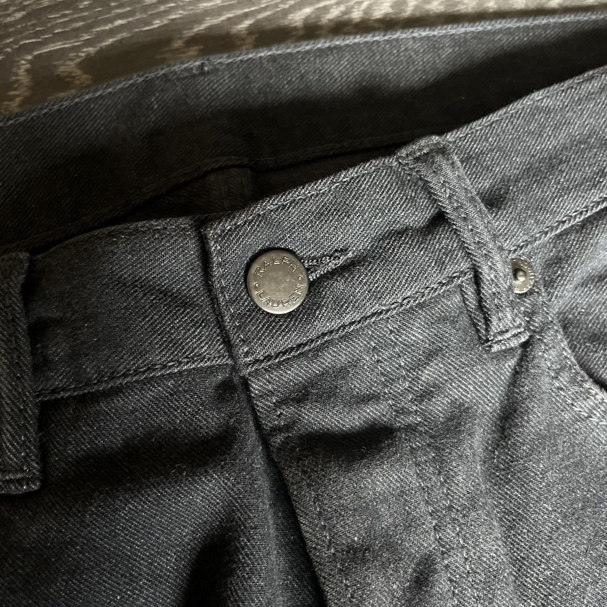 Ralph Lauren Black Label Ralph Lauren Black Label Dark Grey Slim Denim Jeans 33x32 Size US 33 - 9 Thumbnail
