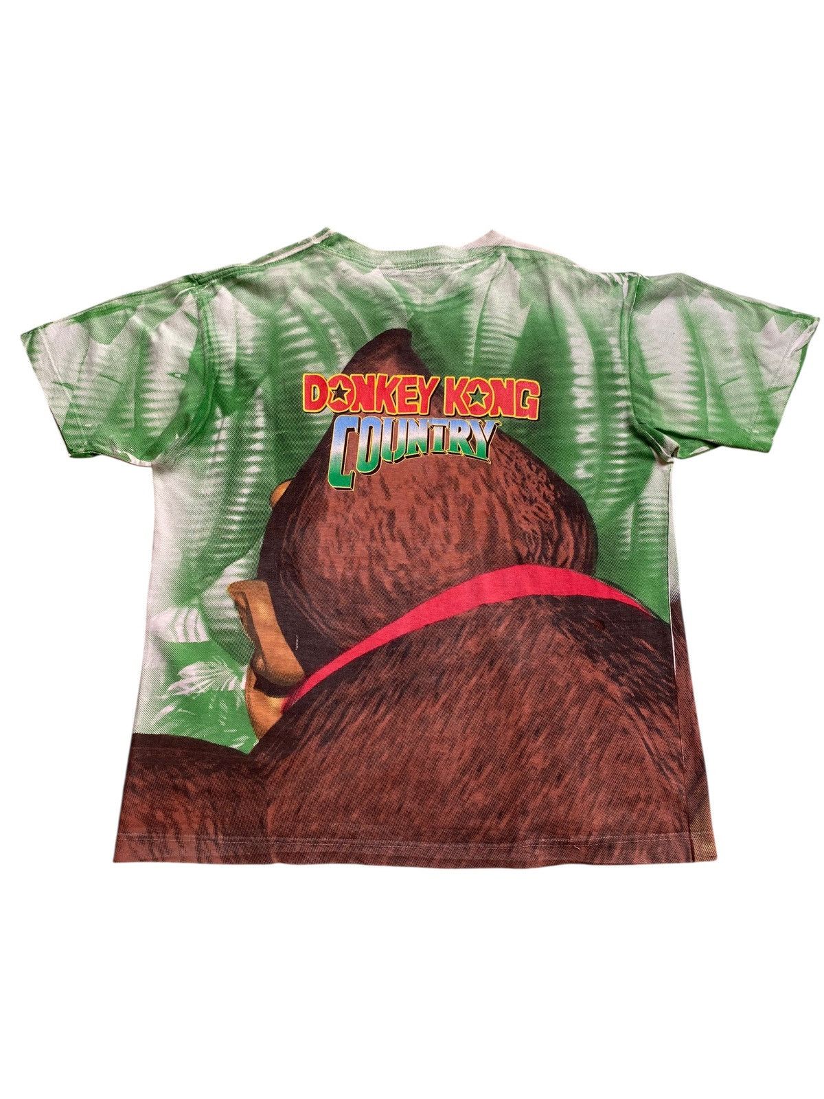 Other Donkey Kong Country Super Nintendo promo vintage t-shirt. Size US XL / EU 56 / 4 - 2 Thumbnail