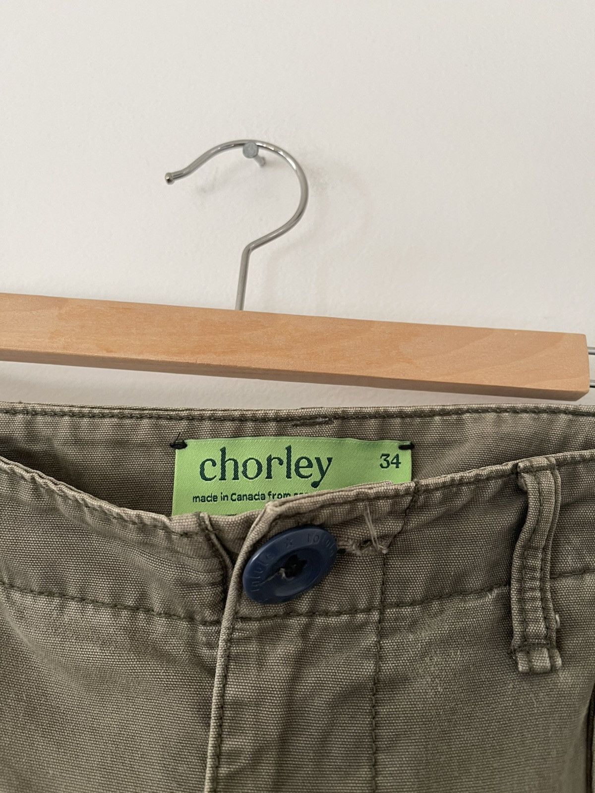 Chorley Chorley UpCycled military cargo baggy wide leg pants Size US 34 / EU 50 - 3 Thumbnail