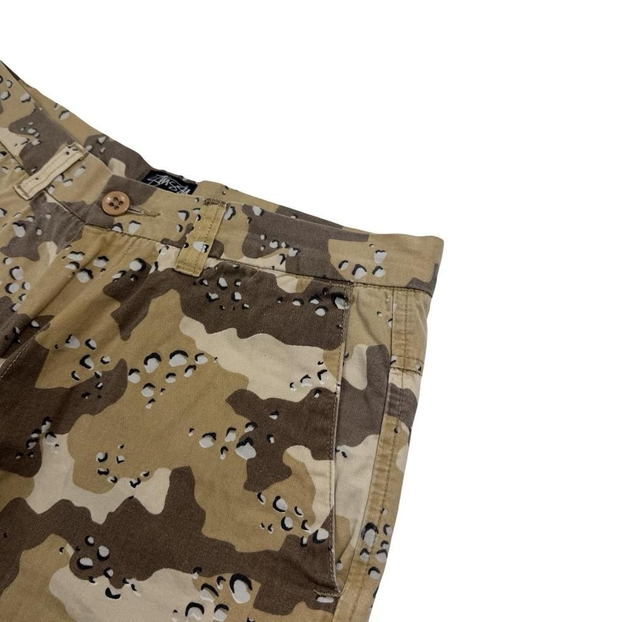 Stussy Vintage Stussy Desert Camo Cargo Shorts - Waist: 32” Size US 32 / EU 48 - 6 Thumbnail