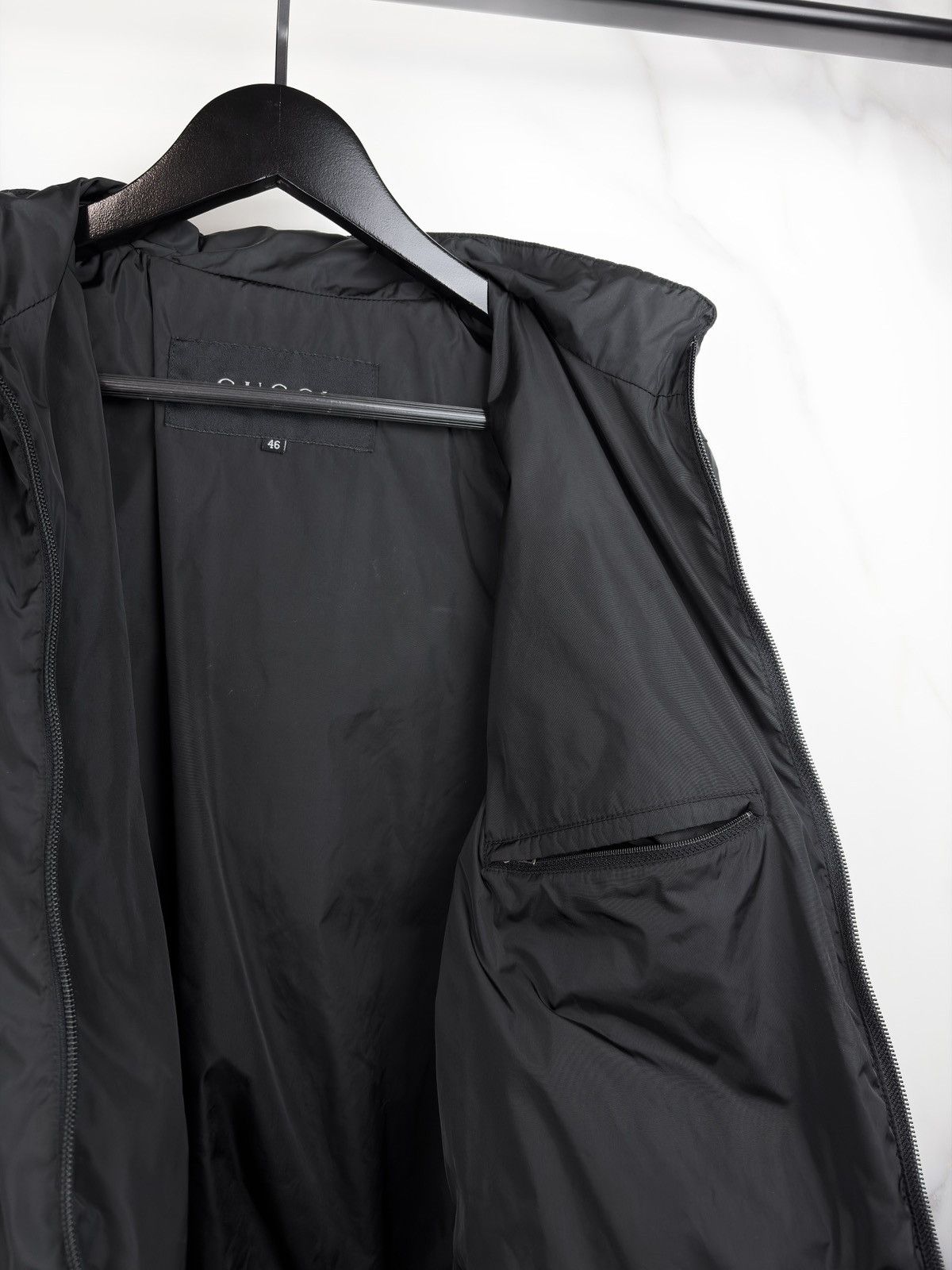 Gucci Gucci Tom Ford Vintage Nylon Packable Hood Bomber Jacket Size US S / EU 44-46 / 1 - 7 Thumbnail